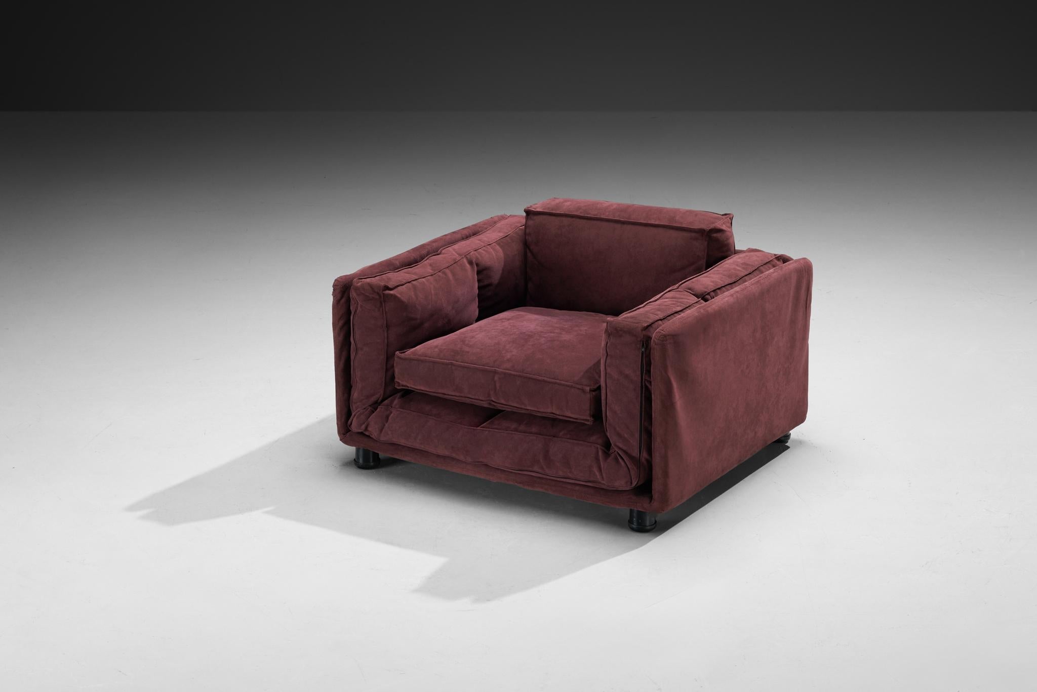 De Pas, D’Urbino & Lomazzi for BBB 'Flap' Transformable Lounge Chairs