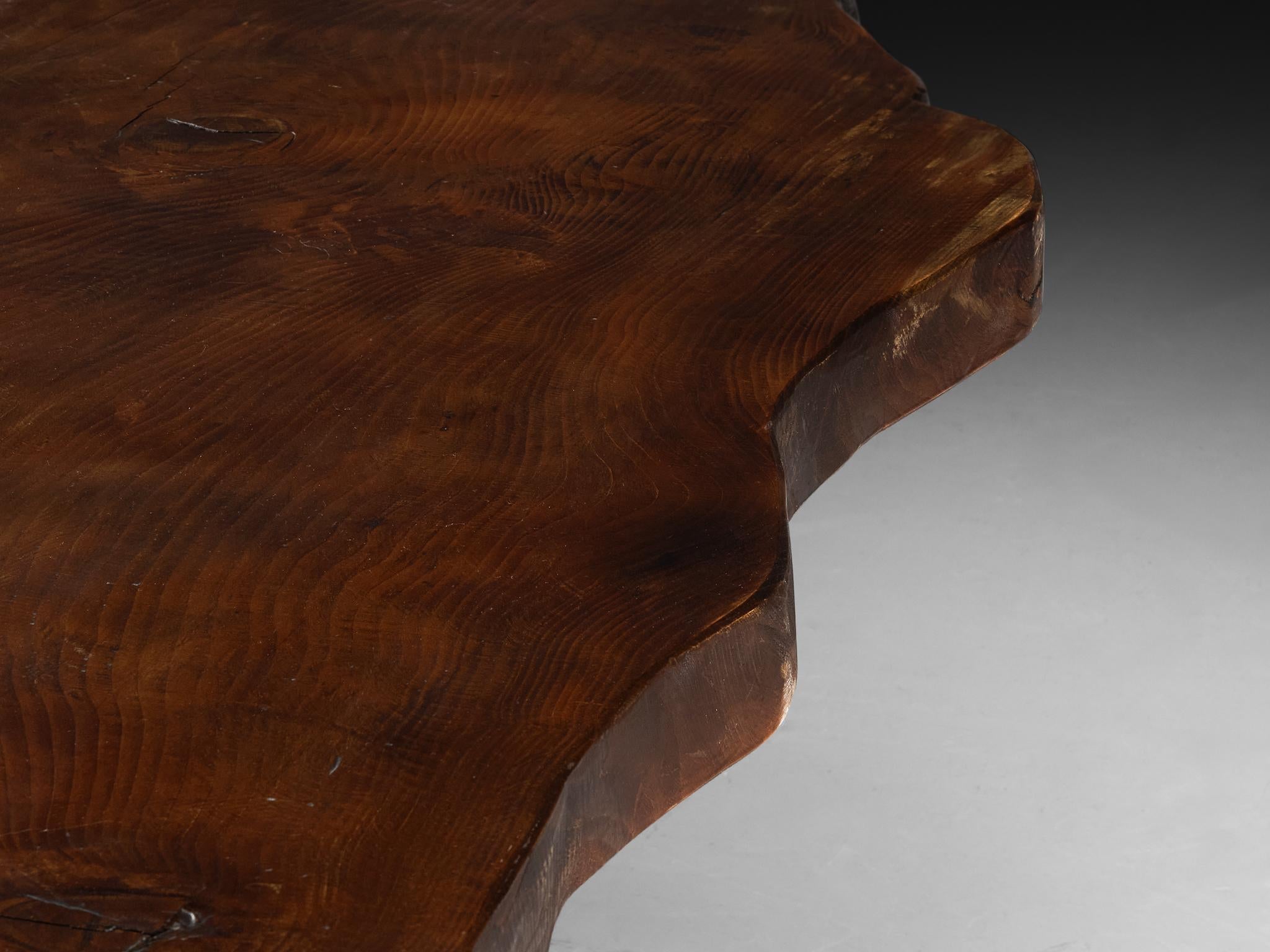 Large Naturalistic Tree Slab Table 295 cm/116 in