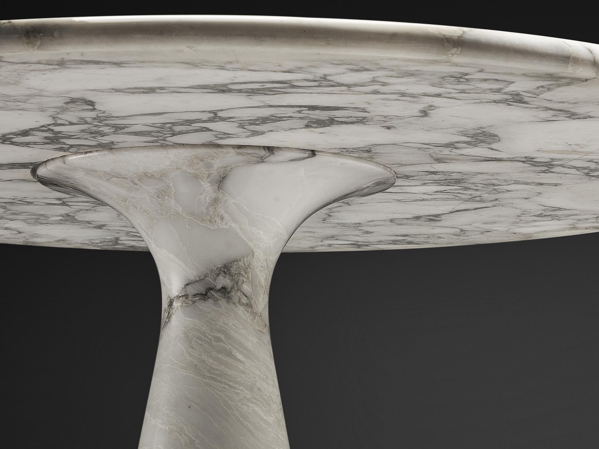 Angelo Mangiarotti for Skipper 'M1' Dining Table in Marble