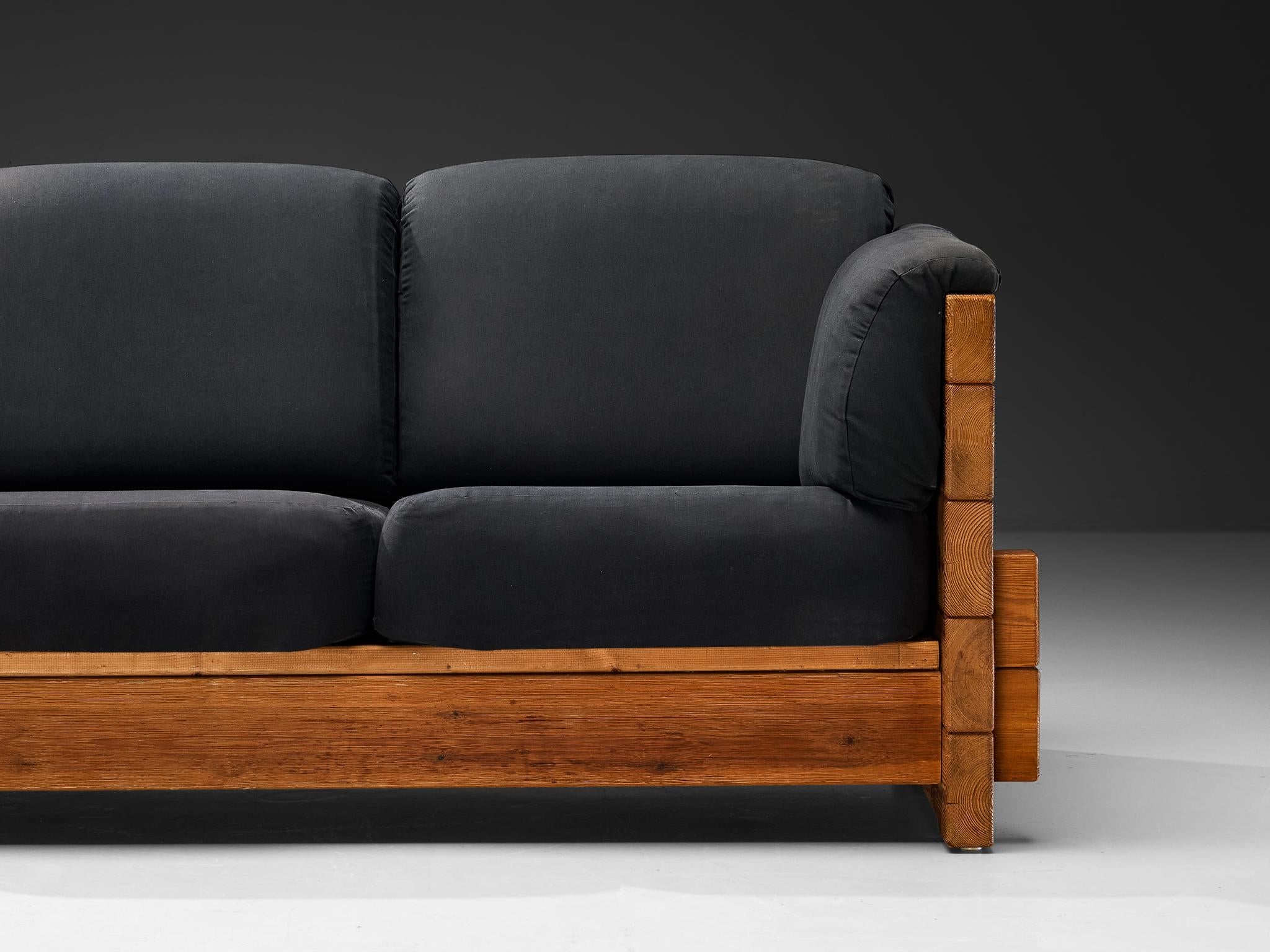 Hans Jørgen Frydendal for Modul Bygge System Corner Sofa in Solid Pine