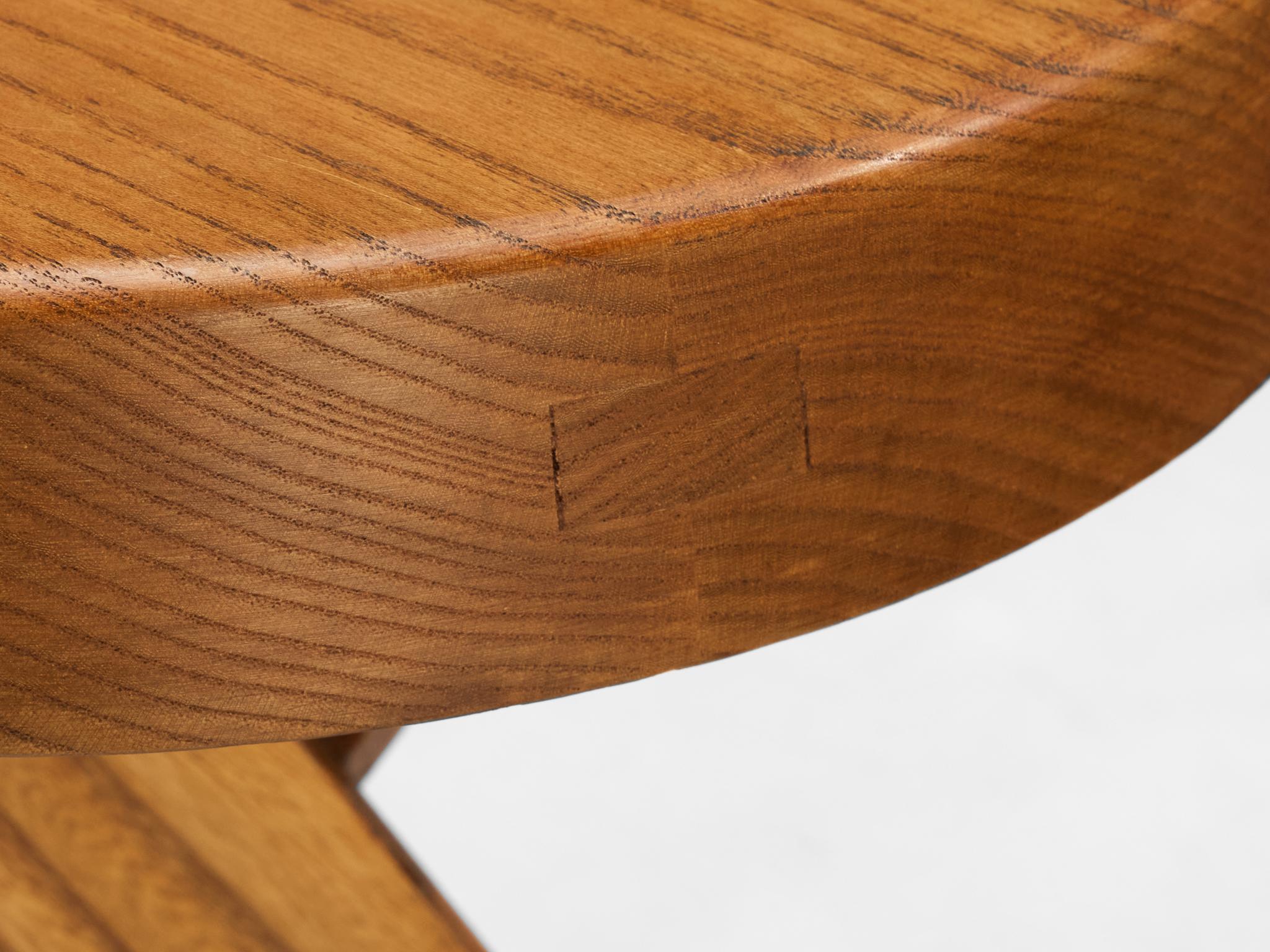 Pierre Chapo Stools 'S13A' in Solid Elm