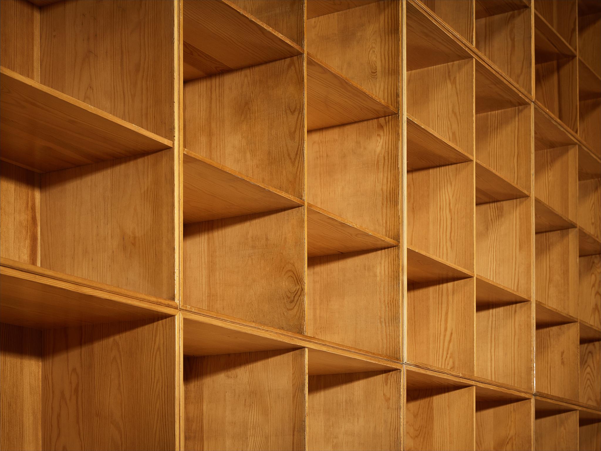 Mogens Koch for Rud. Radmussens Substantial Modular Library in Pine