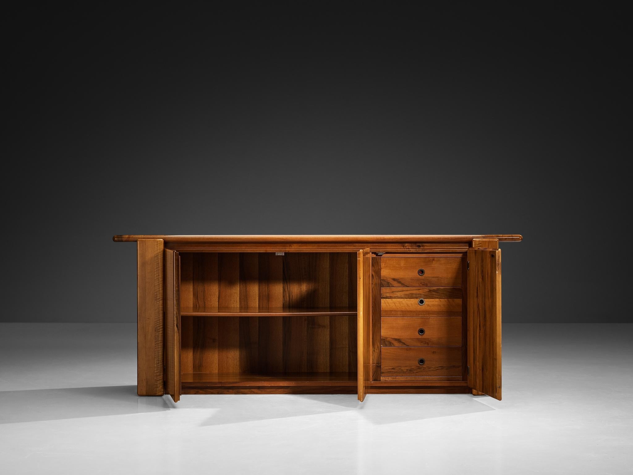 Mario Marenco for Mobil Girgi 'Sapporo' Sideboard in Walnut