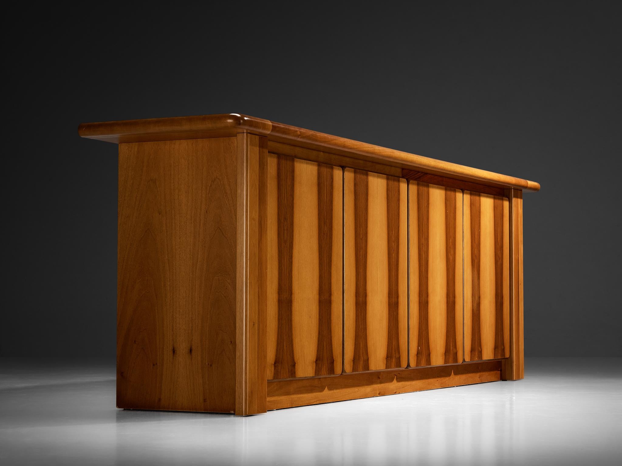 Italian 1970s Sideboard in Walnut