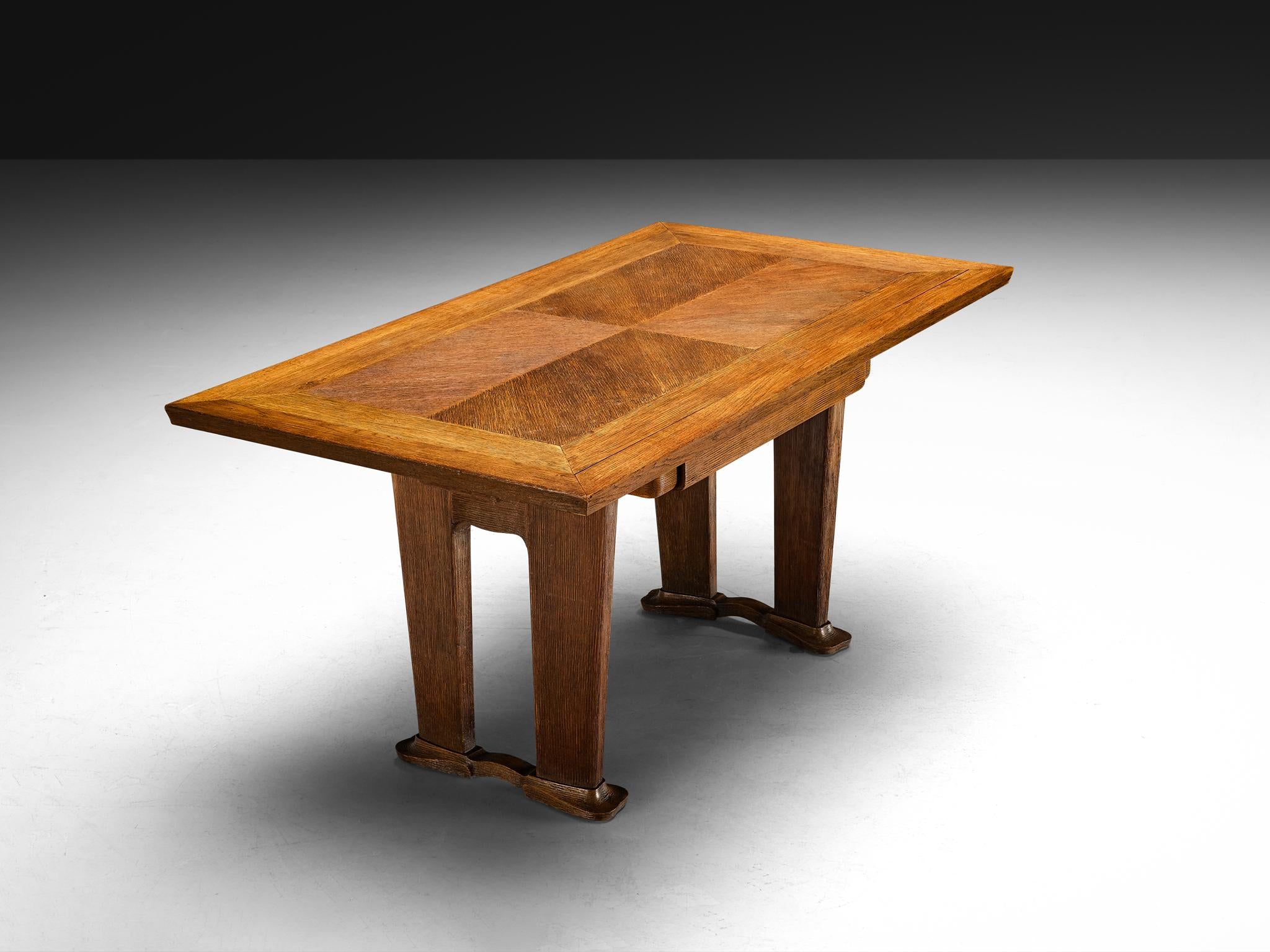 Ernesto Valabrega for Vittorio Valabrega Writing Desk in Oak