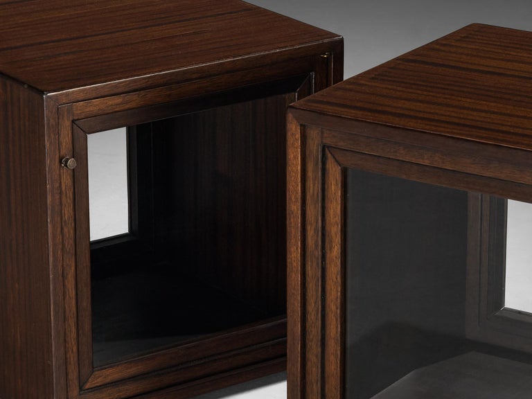 Giuseppe Rivadossi for Officina Rivadossi Small Cabinets in Oak