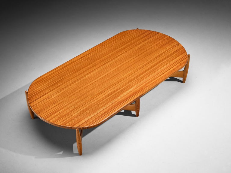 Rare Sergio Rodrigues for ISA Bergamo 'Sheriff' Coffee Table in Solid Pine