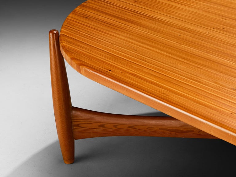 Rare Sergio Rodrigues for ISA Bergamo 'Sheriff' Coffee Table in Solid Pine