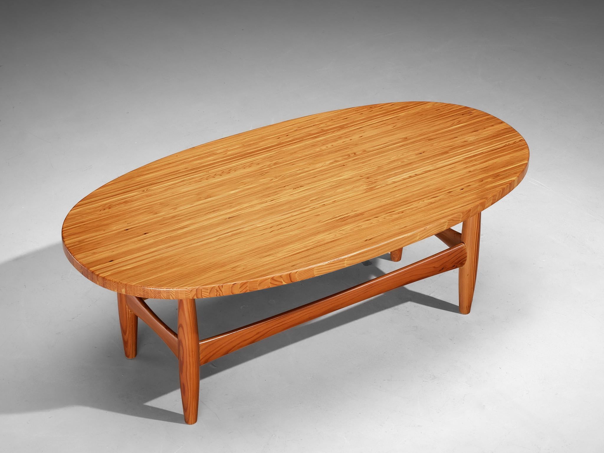 Rare Sergio Rodrigues for ISA Bergamo 'Sheriff' Coffee Table in Solid Pine