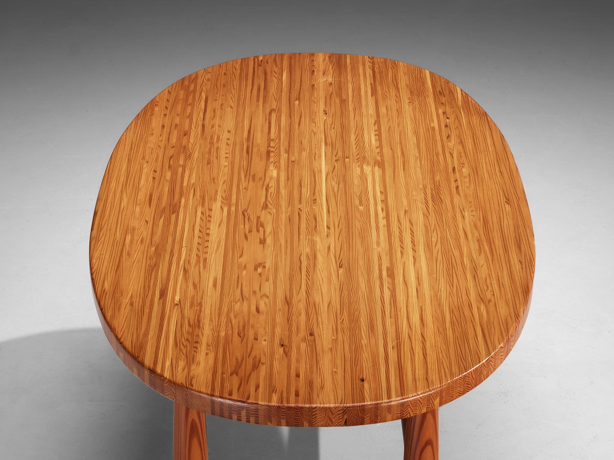 Rare Sergio Rodrigues for ISA Bergamo 'Sheriff' Coffee Table in Solid Pine