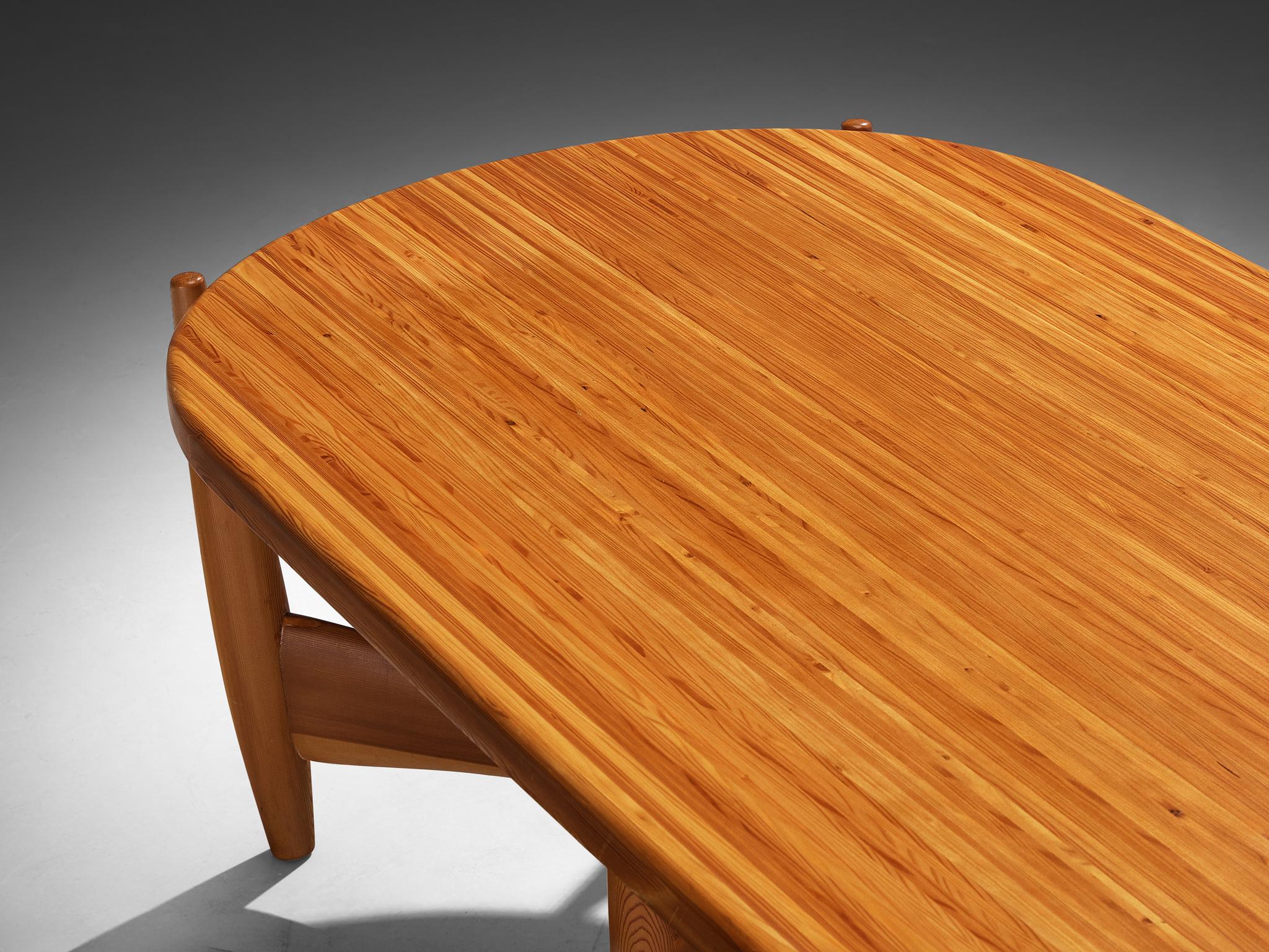 Rare Sergio Rodrigues for ISA Bergamo 'Sheriff' Coffee Table in Solid Pine