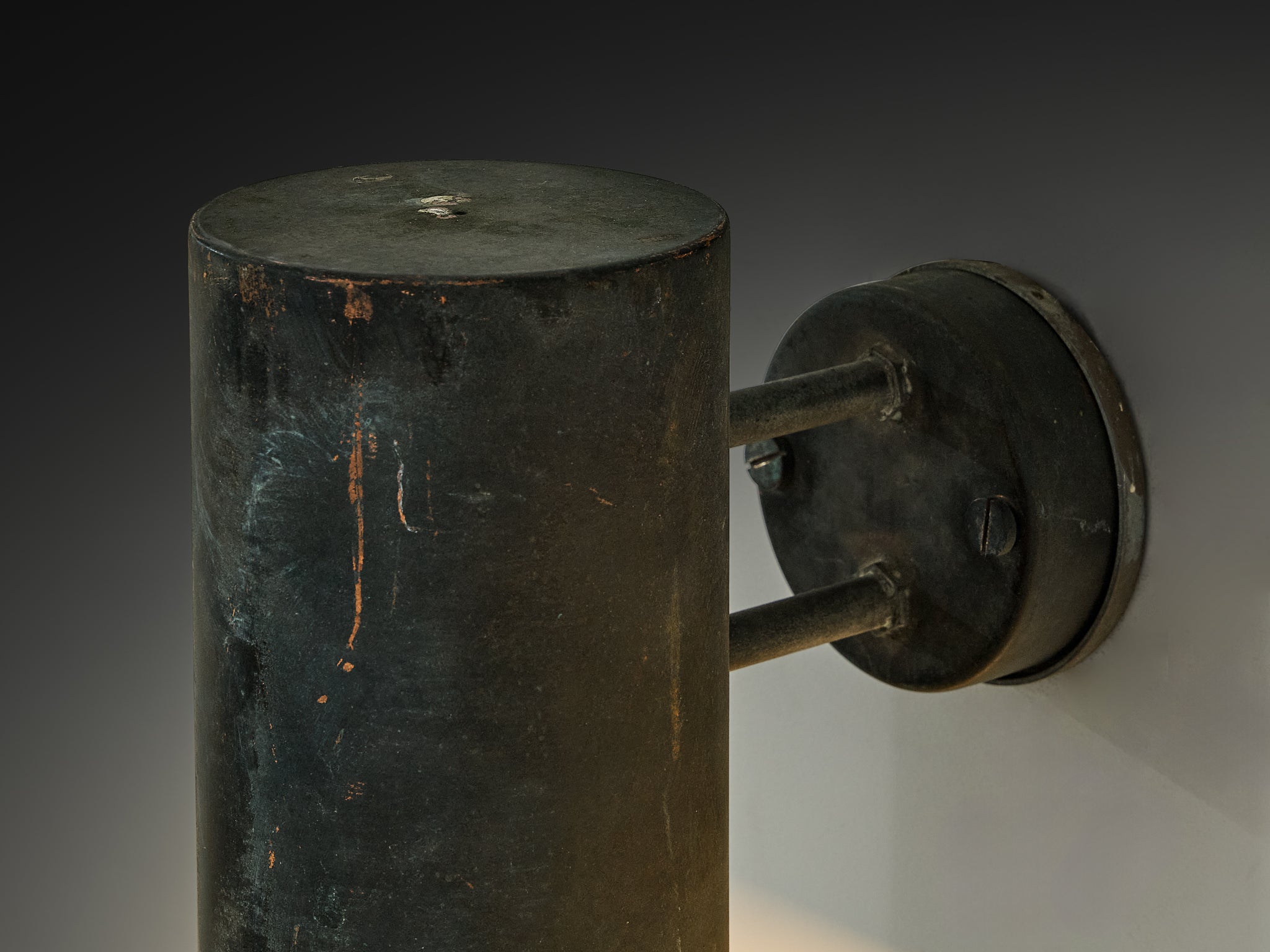 Hans-Agne Jakobsson ‘Rulle’ Wall Lights in Patinated Copper