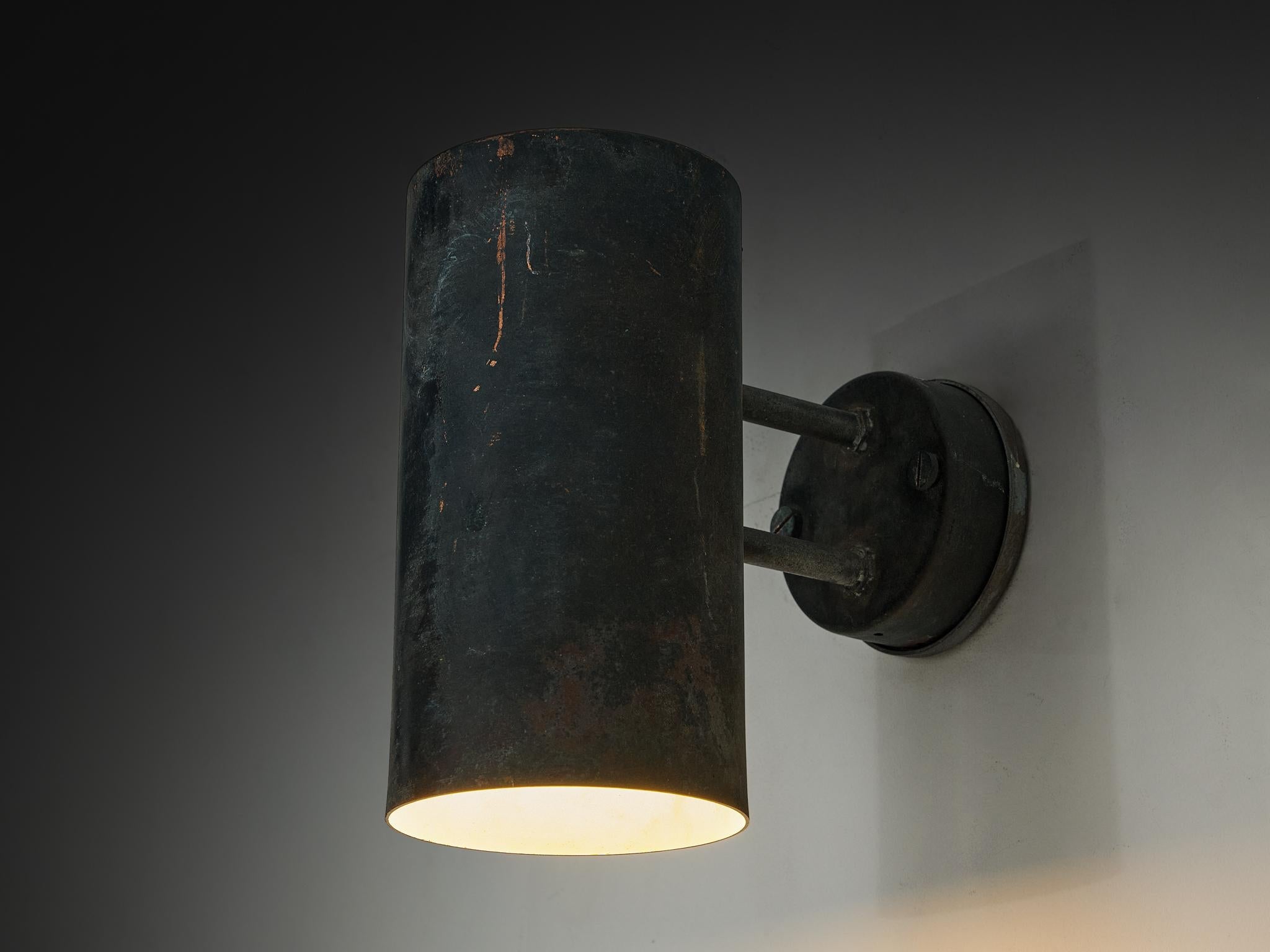 Hans-Agne Jakobsson ‘Rulle’ Wall Lights in Patinated Copper