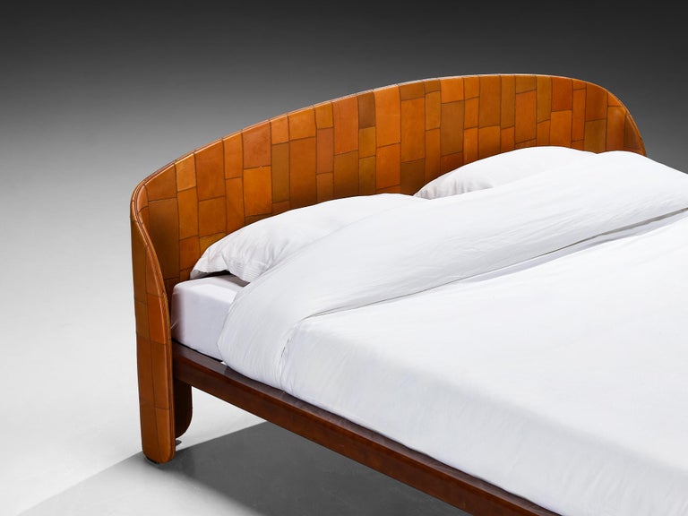 Tito Agnoli for Caleido/Poltrona Frau Bedroom Set in Patchwork Leather