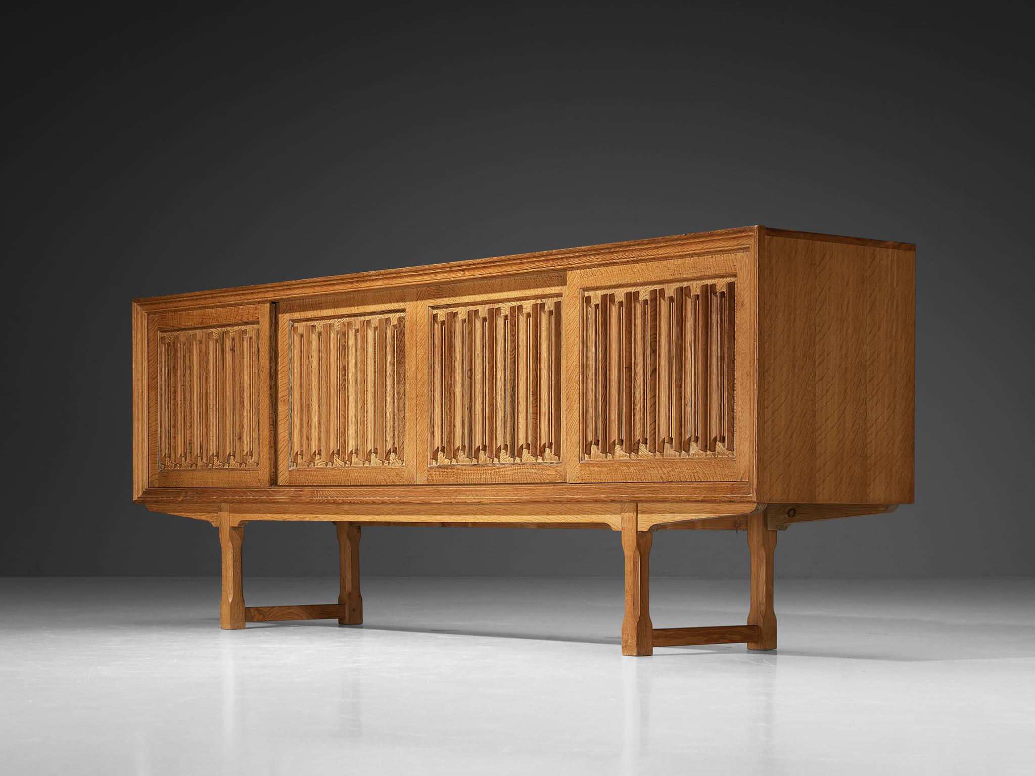 Sideboard in Oak by Danish Cabinetmaker