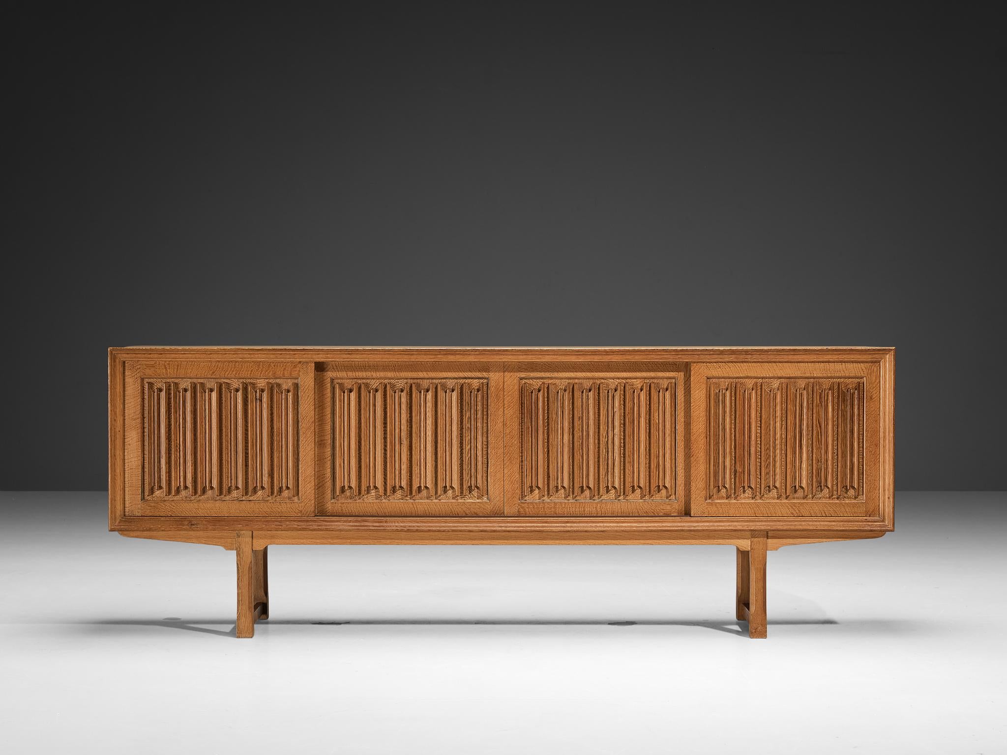 Sideboard in Oak by Danish Cabinetmaker