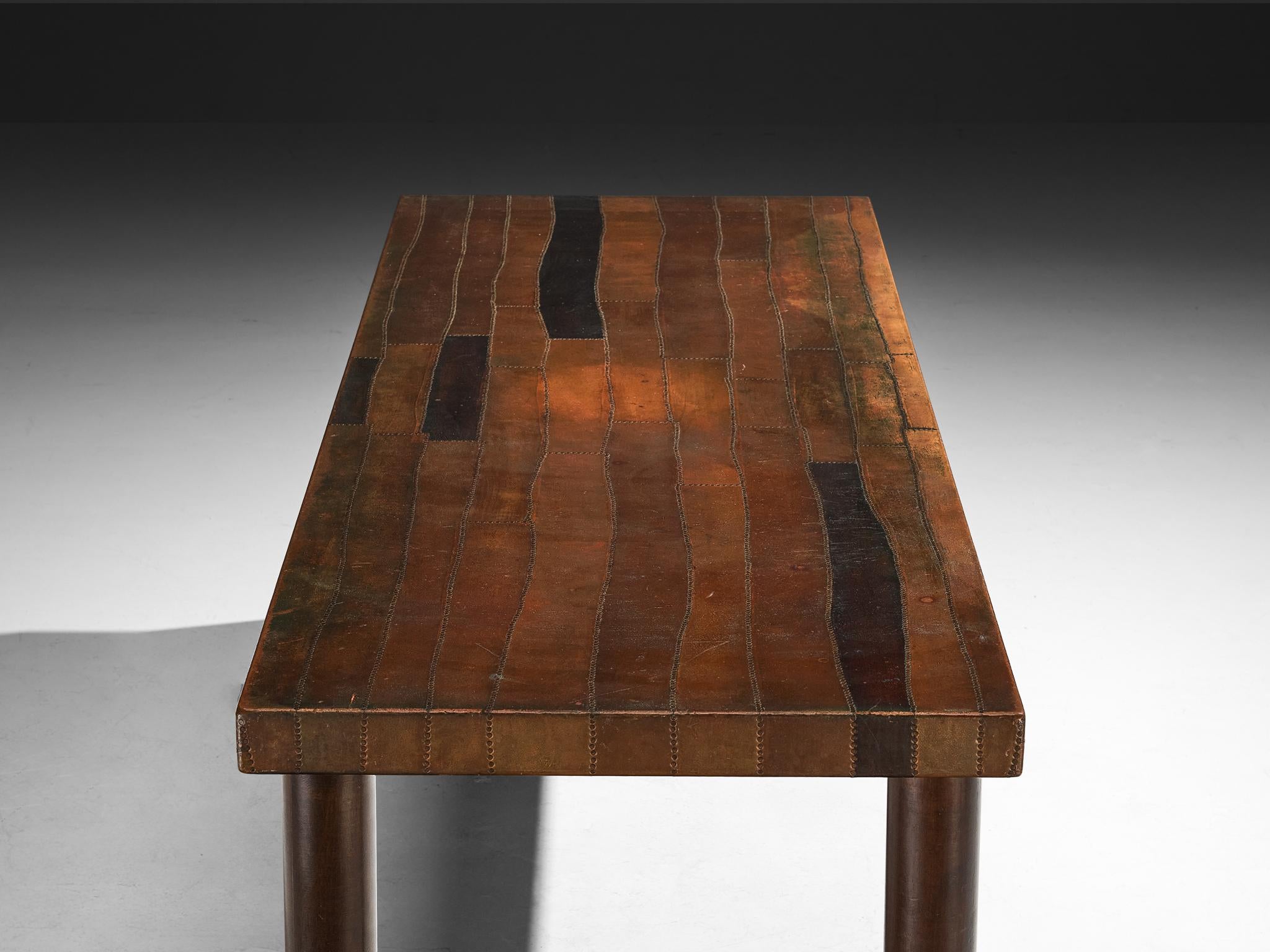 Lorenzo Burchiellaro Dining Table in Copper 230cm/90.5 in