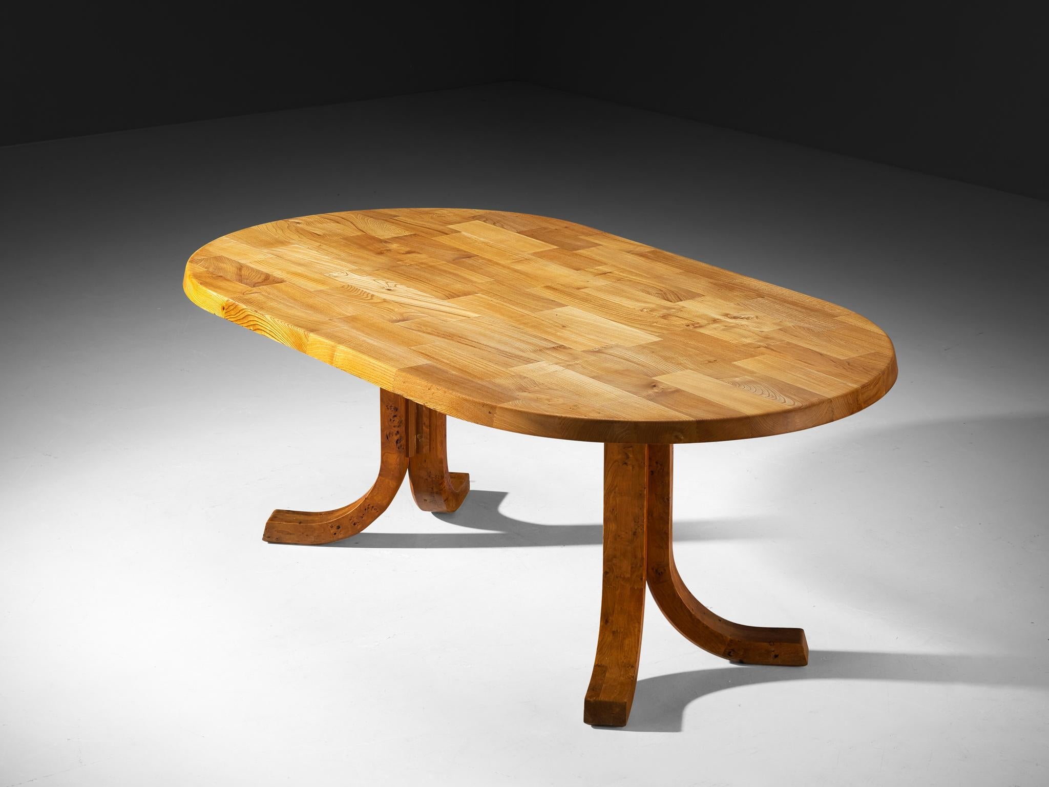 Atelier C. Demoyen Dining Table in Solid Elm