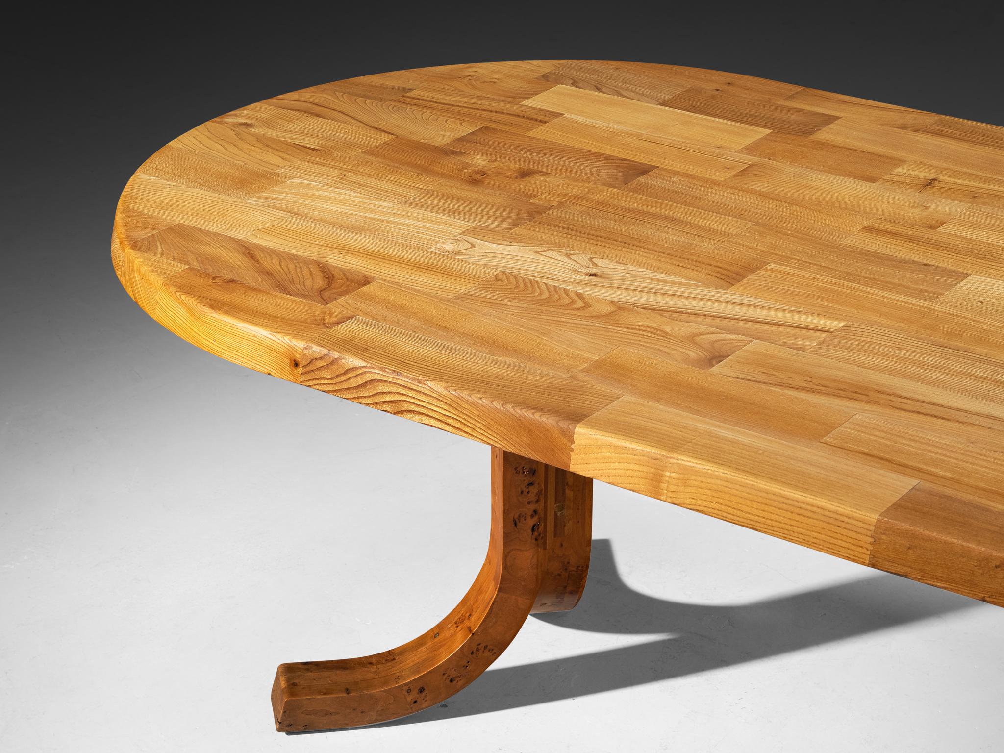 Atelier C. Demoyen Dining Table in Solid Elm