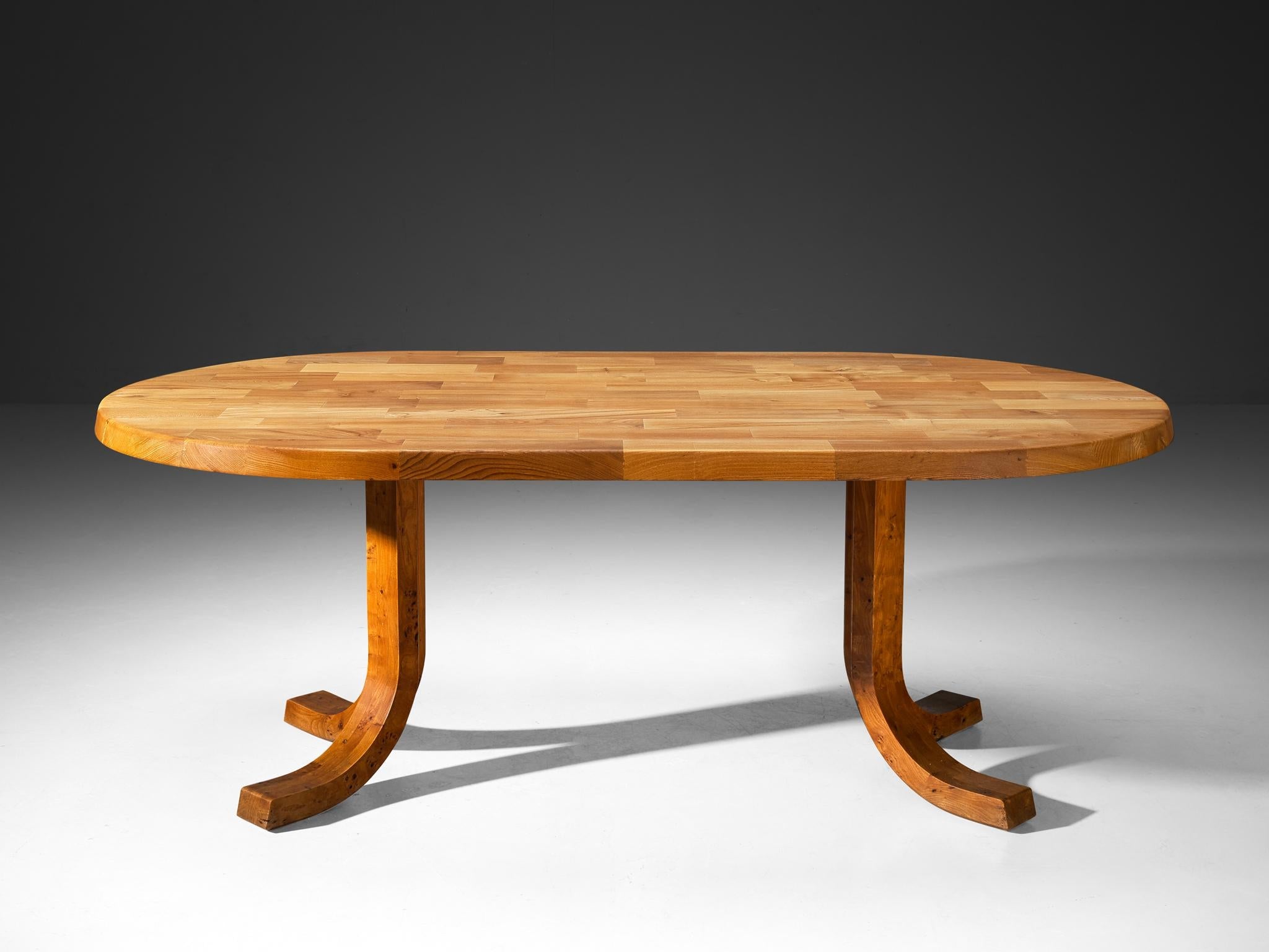 Atelier C. Demoyen Dining Table in Solid Elm