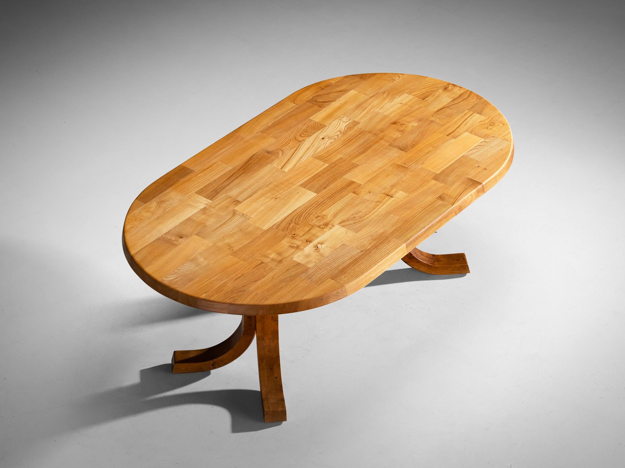 Atelier C. Demoyen Dining Table in Solid Elm