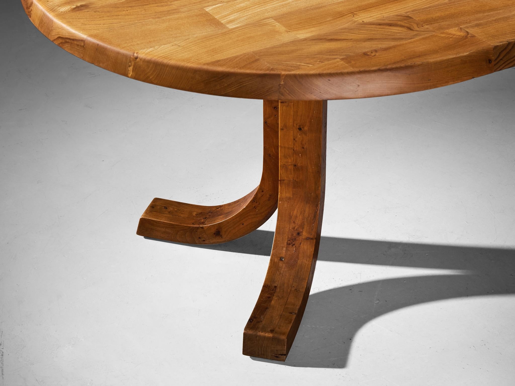 Atelier C. Demoyen Dining Table in Solid Elm