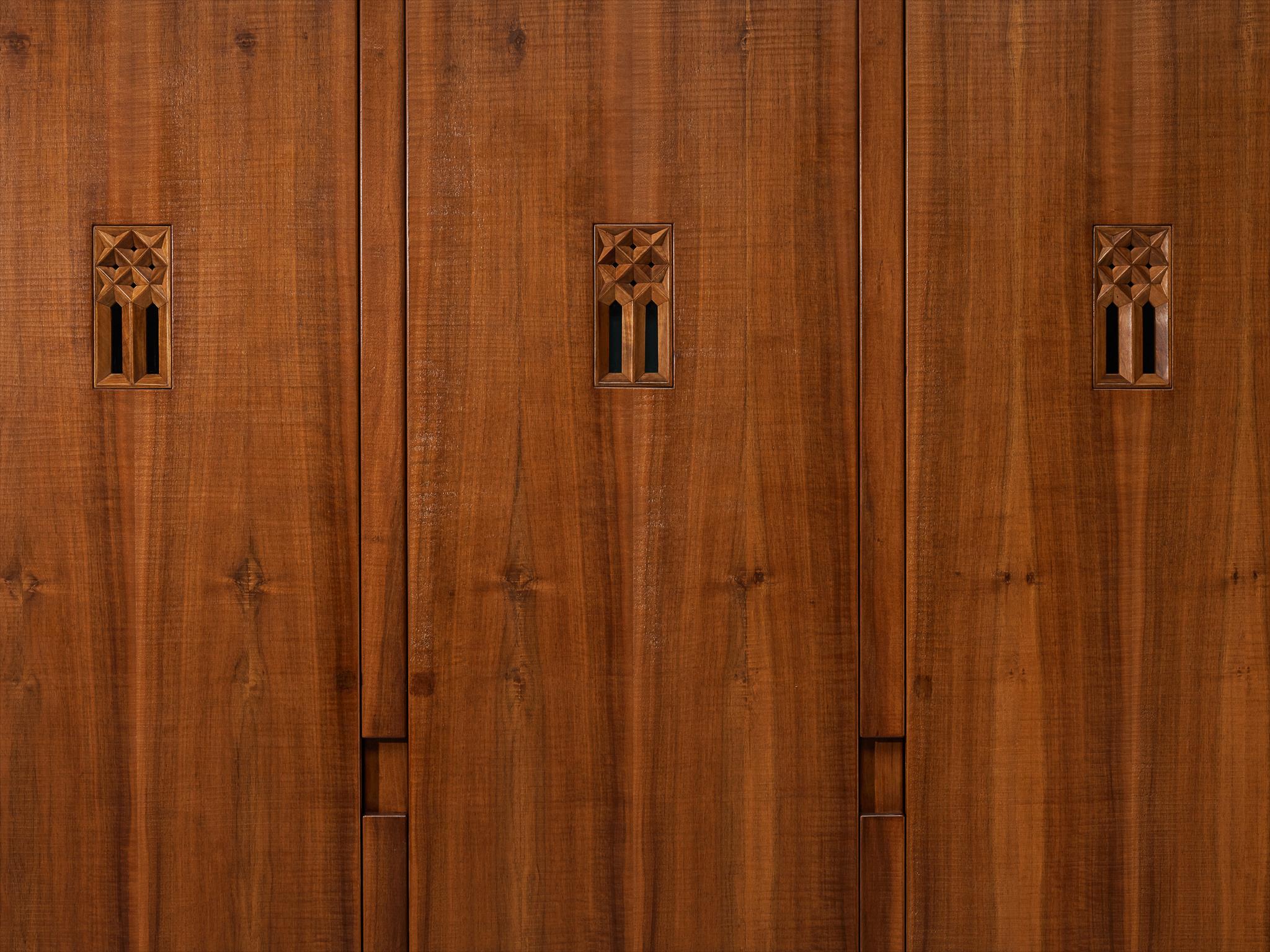 Giuseppe Rivadossi for Officina Rivadossi Grand Wardrobe in Walnut