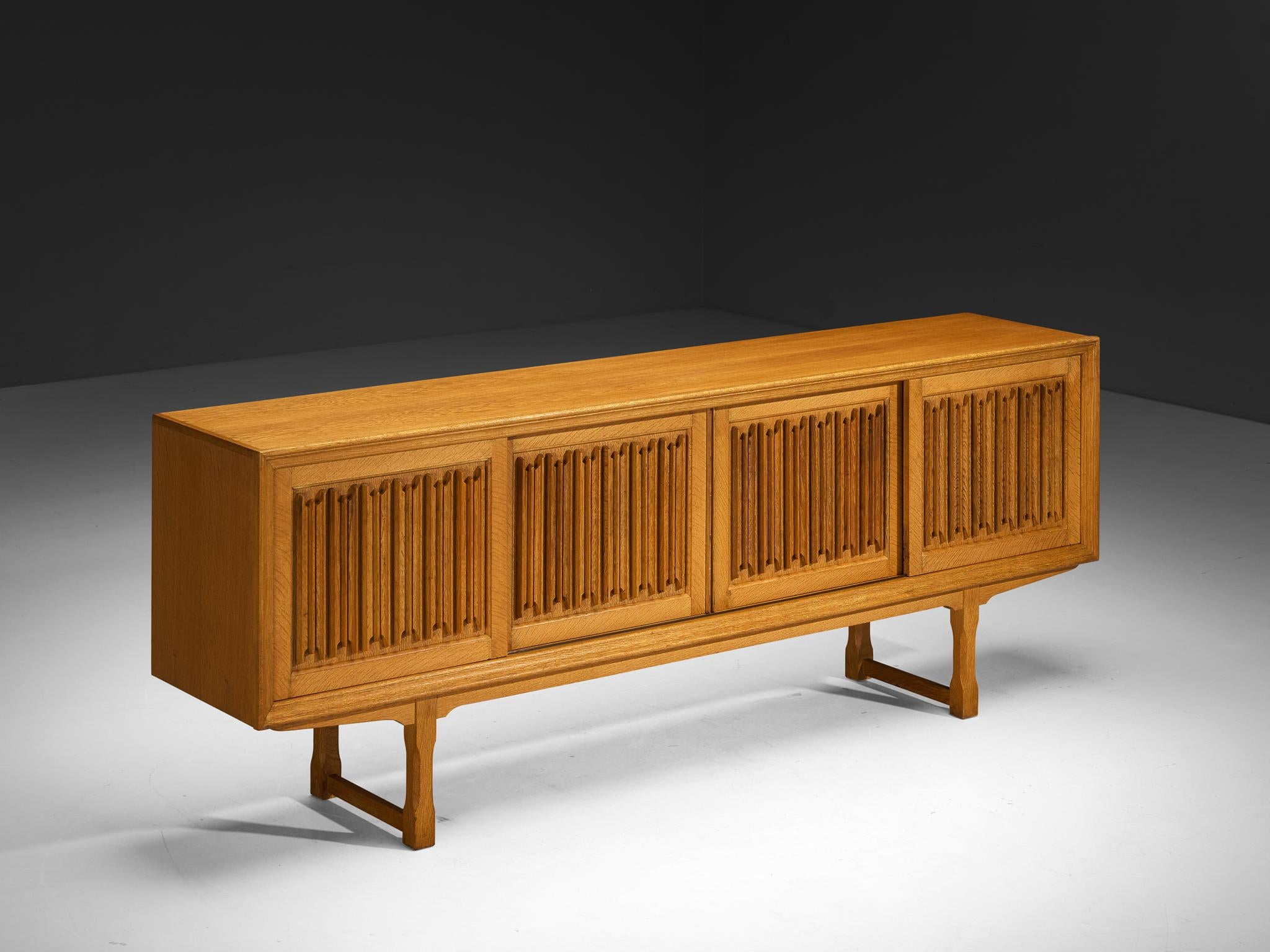 Sideboard in Oak by Danish Cabinetmaker