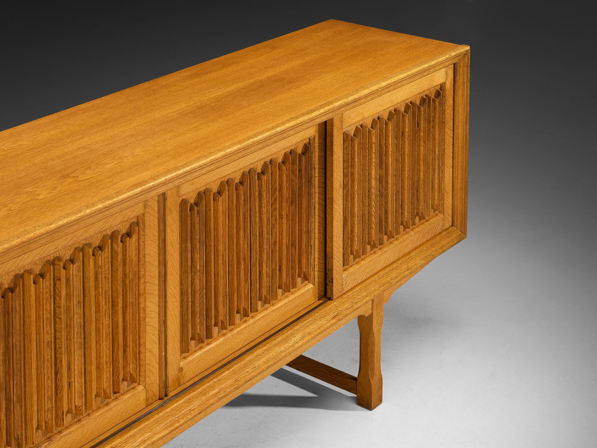 Sideboard in Oak by Danish Cabinetmaker