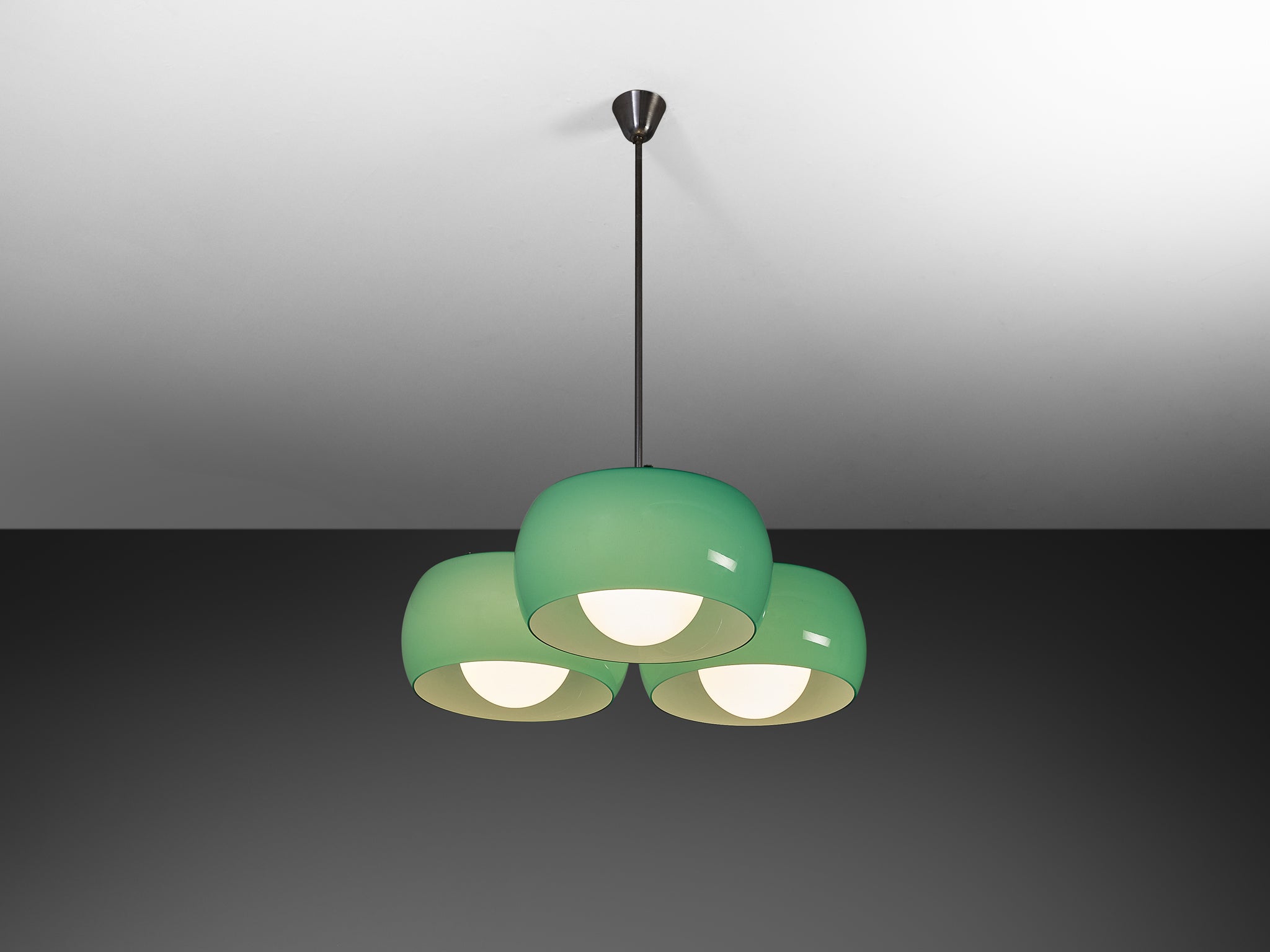 Vico Magistretti for Artemide 'Triclinio' Chandelier