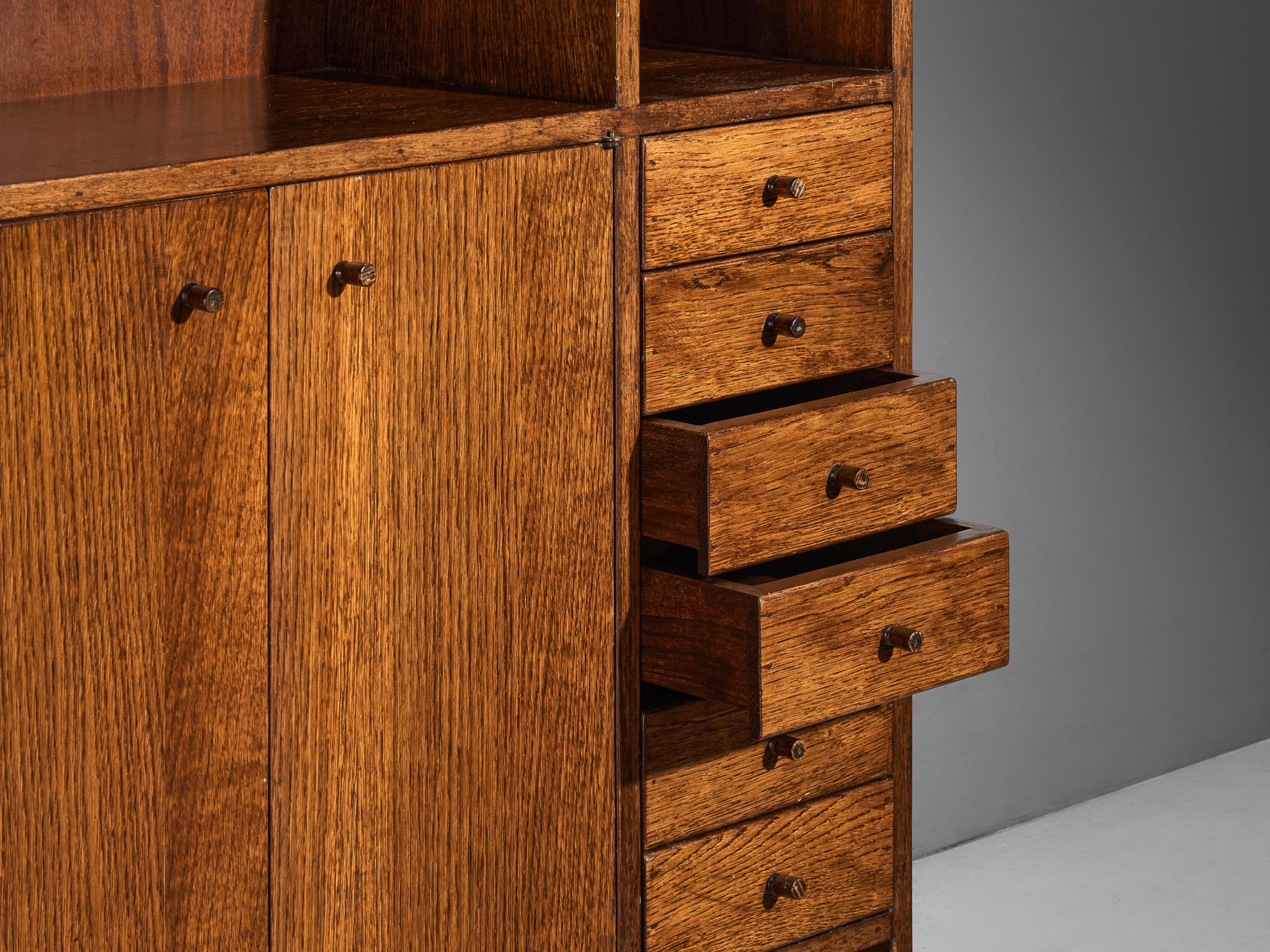 Giuseppe Rivadossi for Officina Rivadossi Large Cabinet in Oak