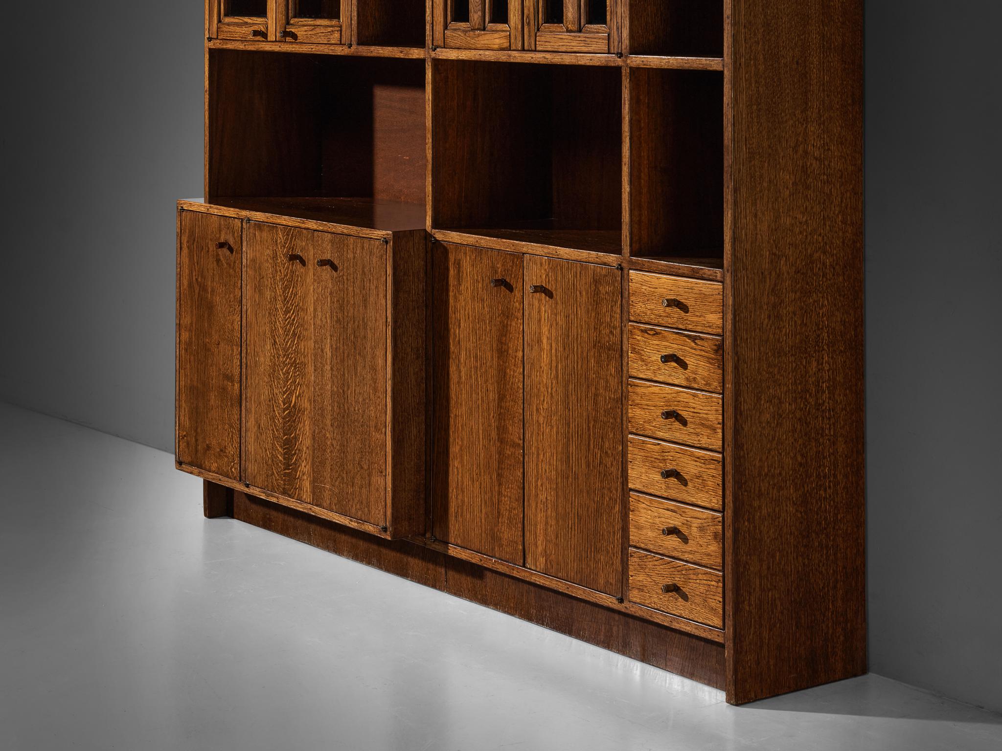 Giuseppe Rivadossi for Officina Rivadossi Large Cabinet in Oak