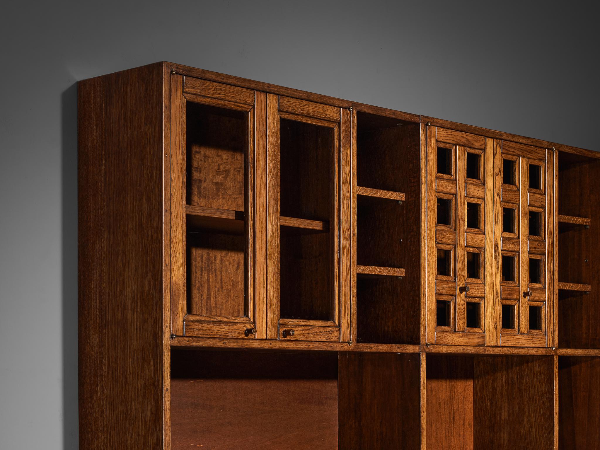 Giuseppe Rivadossi for Officina Rivadossi Large Cabinet in Oak