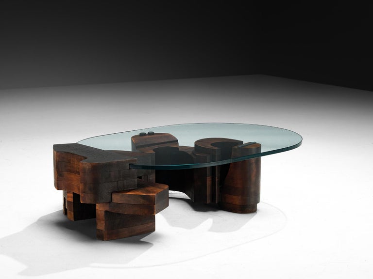 Nerone Giovanni Ceccarelli Rare Coffee Table