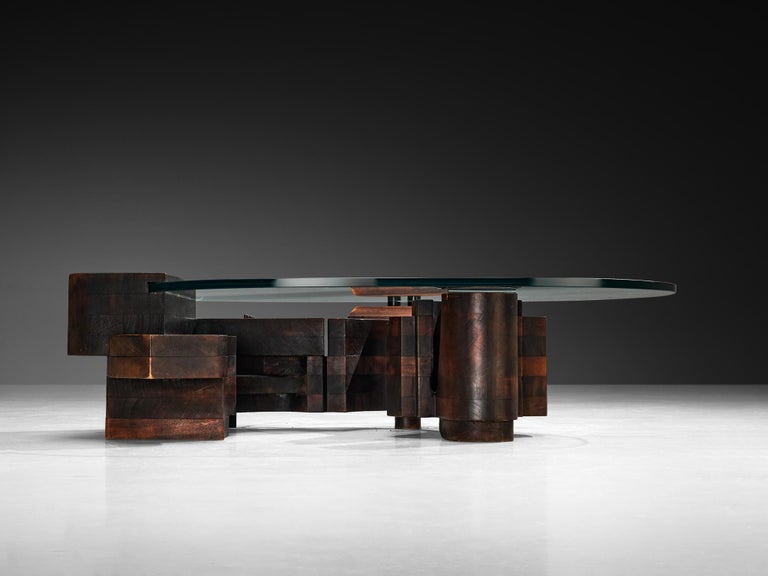 Nerone Giovanni Ceccarelli Rare Coffee Table