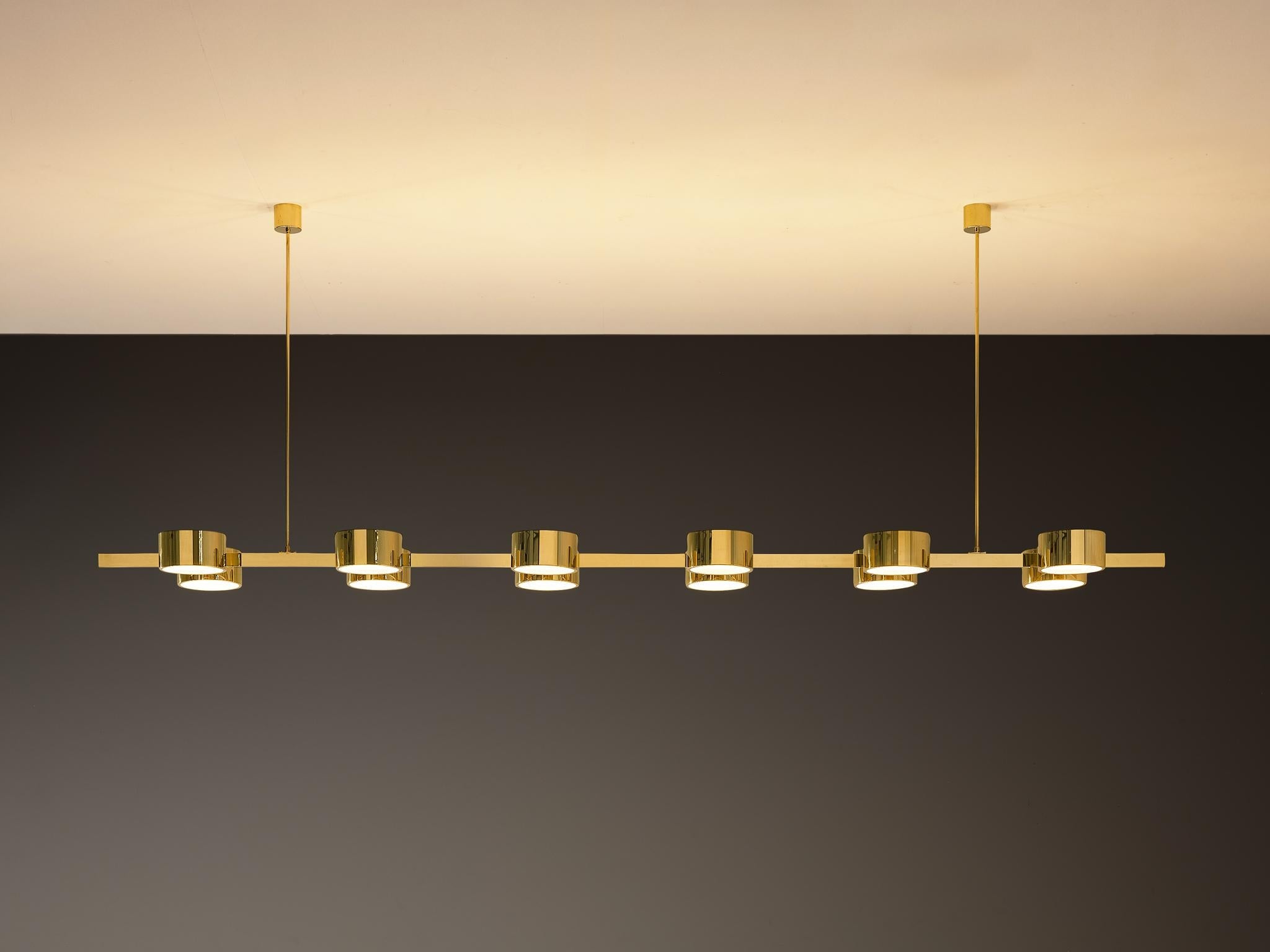 Hans-Agne Jakobsson 'T 261/12' Chandelier in Brass