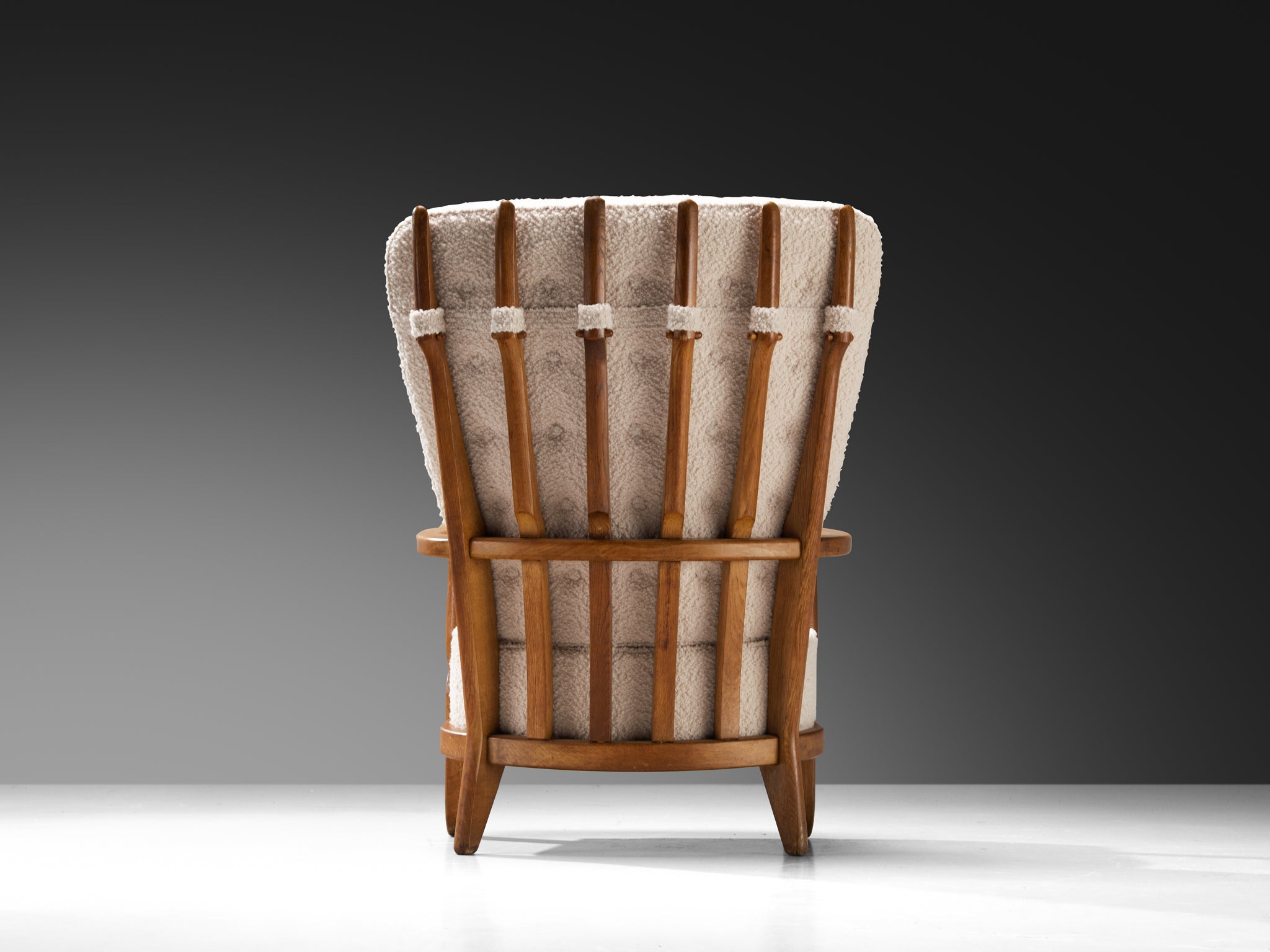 Guillerme & Chambron for Votre Maison 'Grand Repos' Lounge Chairs in Oak