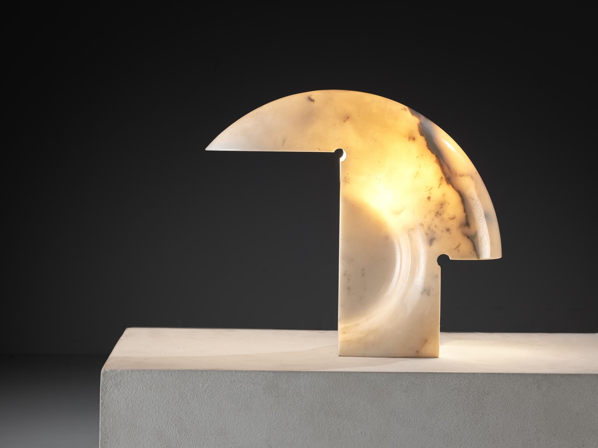 Afra & Tobia Scarpa for Flos 'Biagio' Table Lamp in Marble