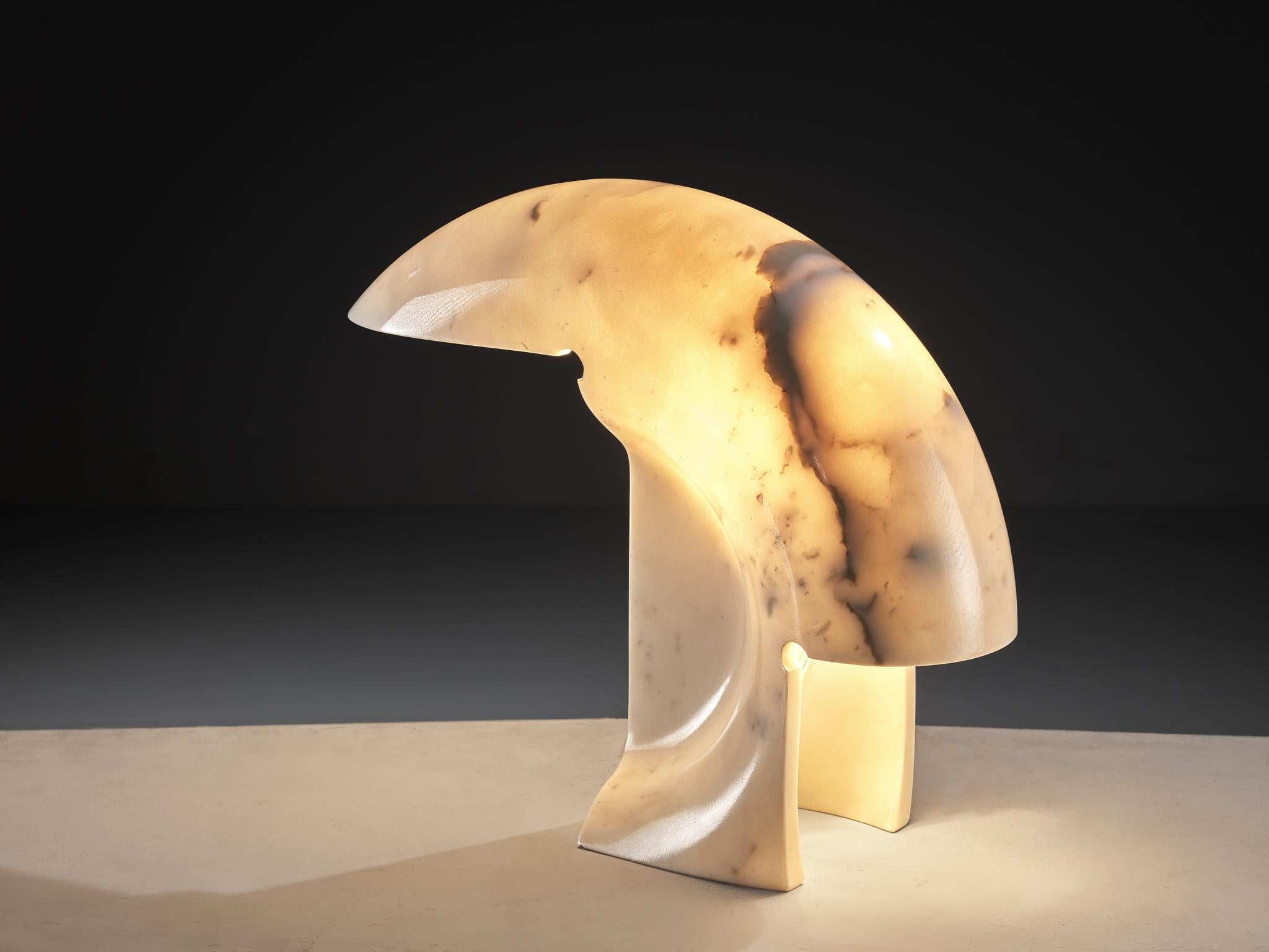 Afra & Tobia Scarpa for Flos 'Biagio' Table Lamp in Marble