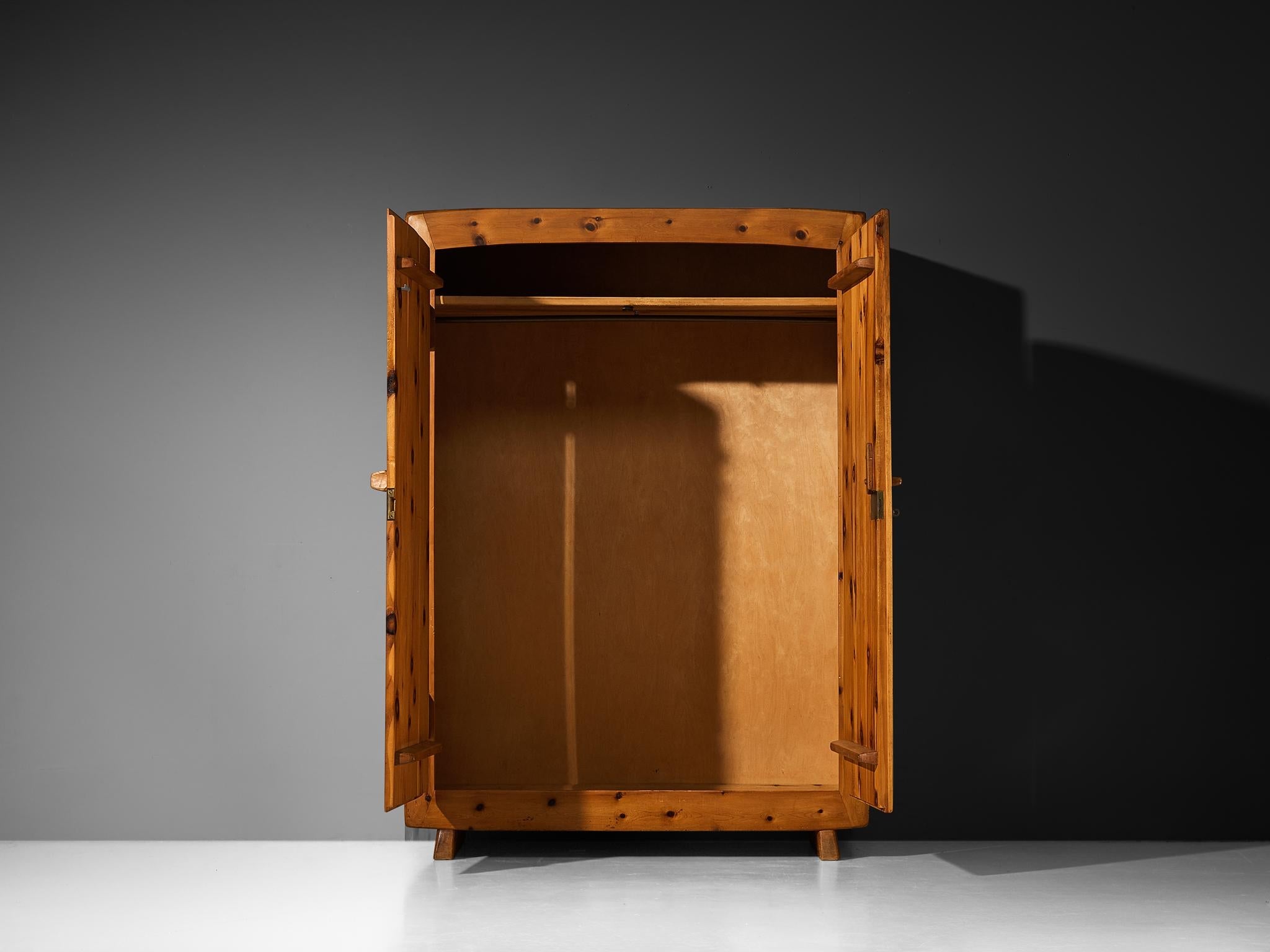 Franz Xaver Sproll Hand-Crafted Large Cabinet in Solid Pine