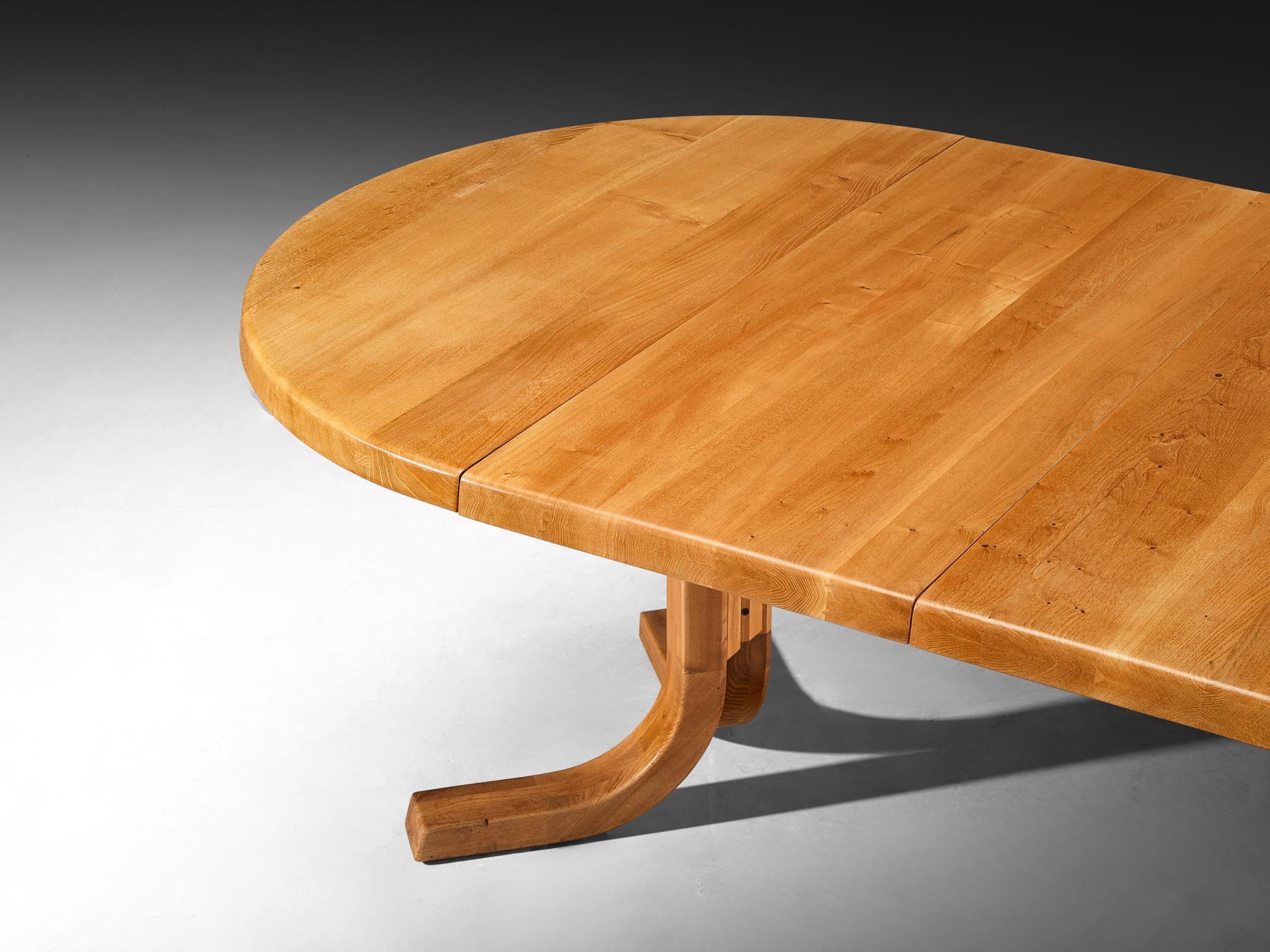 Pierre Chapo Round Table in Solid Elm