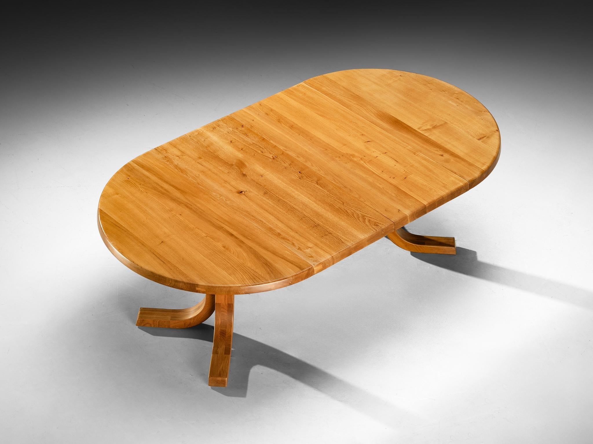 Pierre Chapo Round Table in Solid Elm