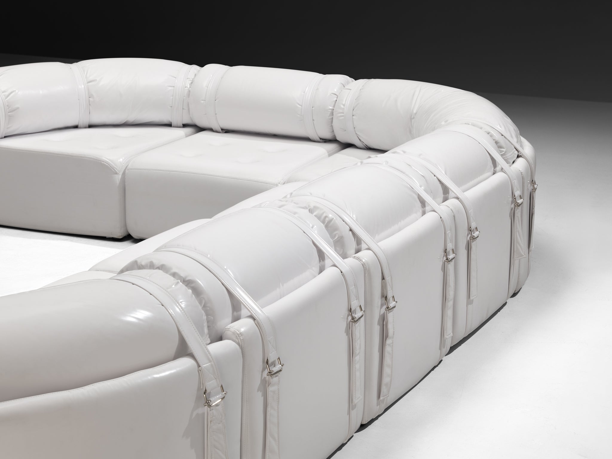 French Postmodern Steiner 'Swany' Modular Sofa