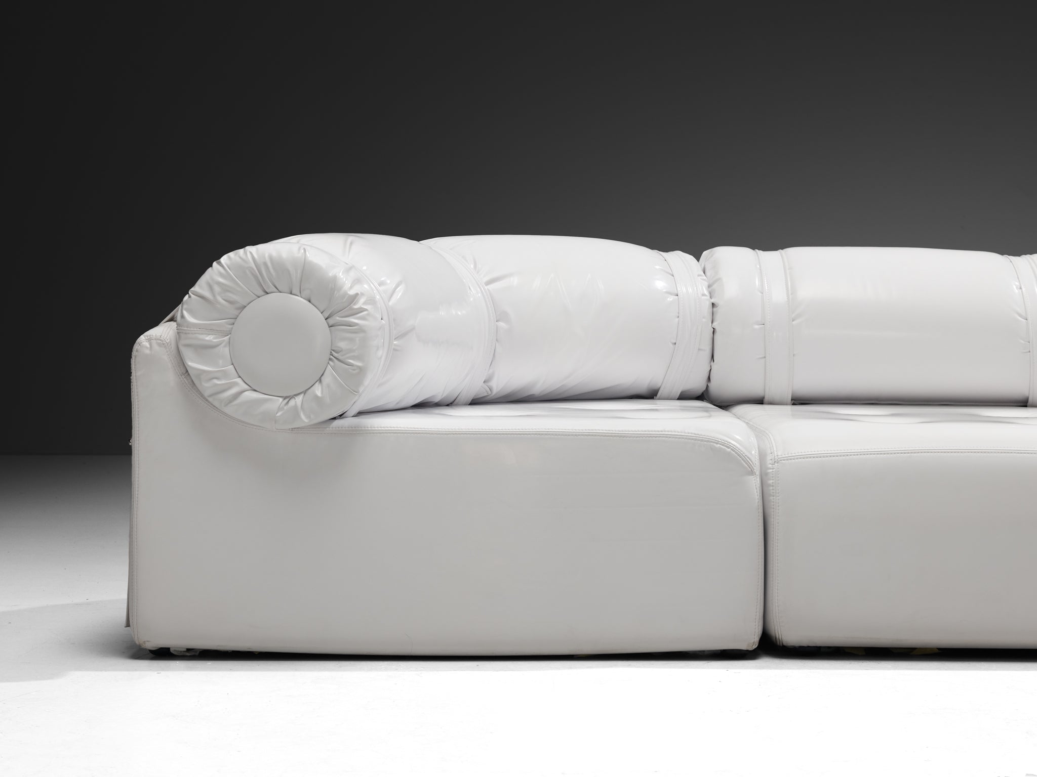 French Postmodern Steiner 'Swany' Modular Sofa