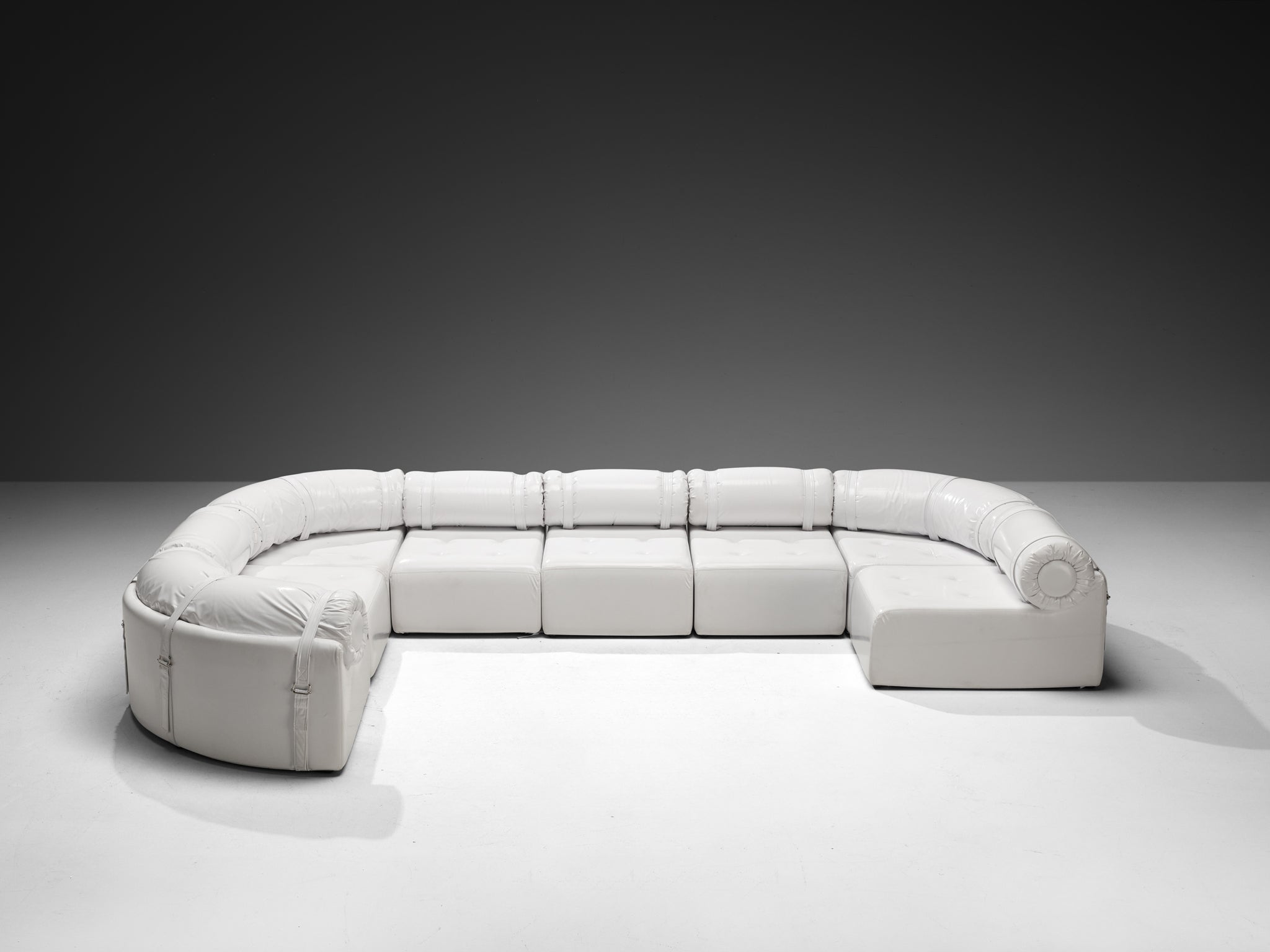 French Postmodern Steiner 'Swany' Modular Sofa