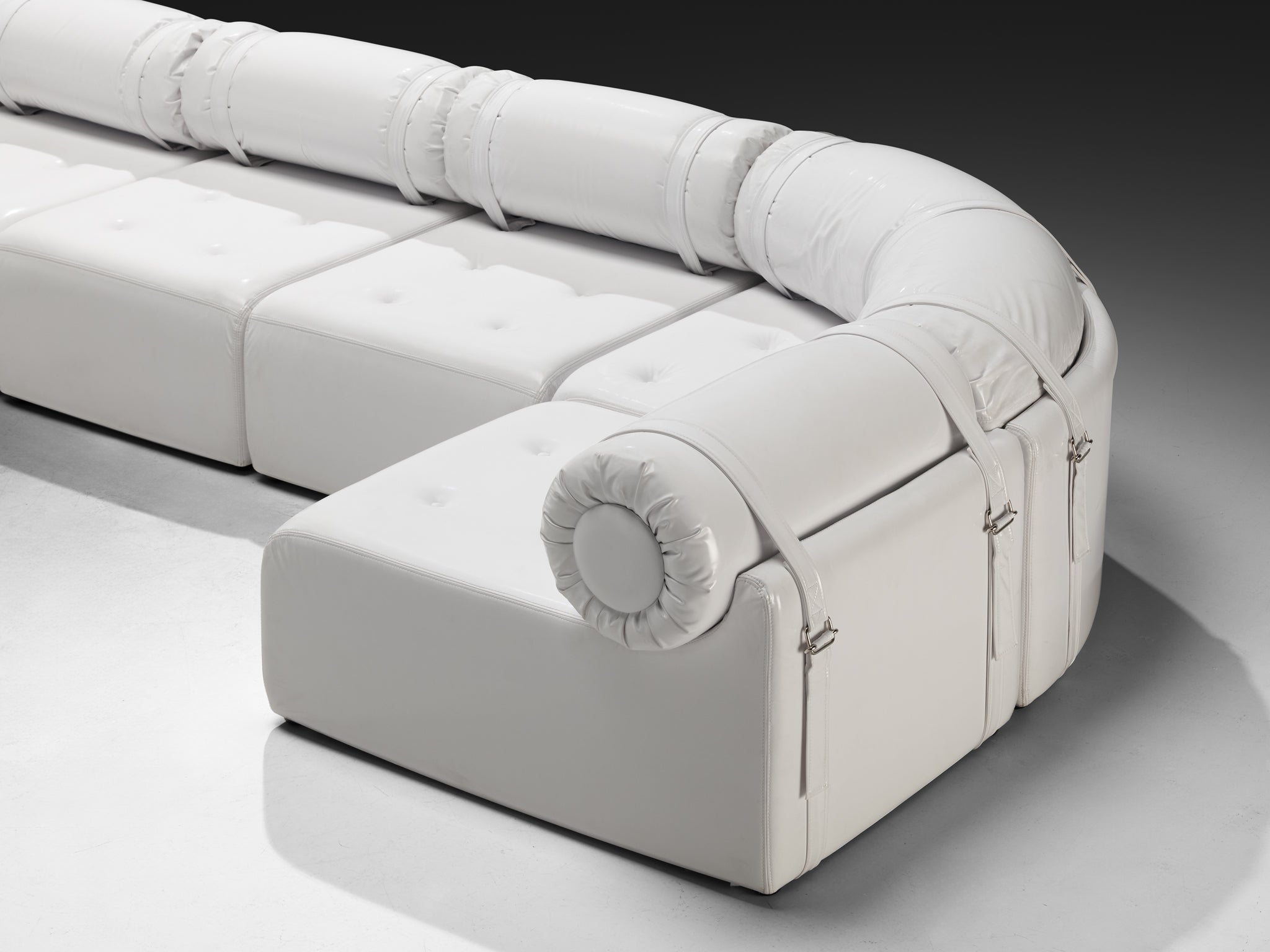 French Postmodern Steiner 'Swany' Modular Sofa