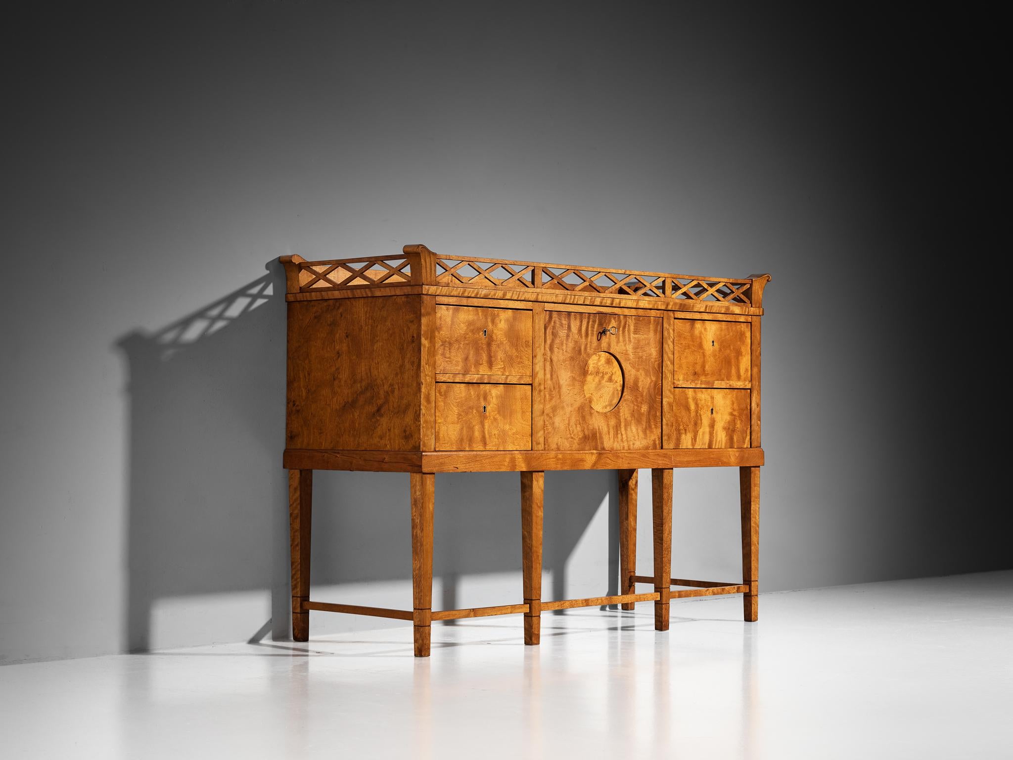 Johan Rohde Unique Sideboard in Birchwood