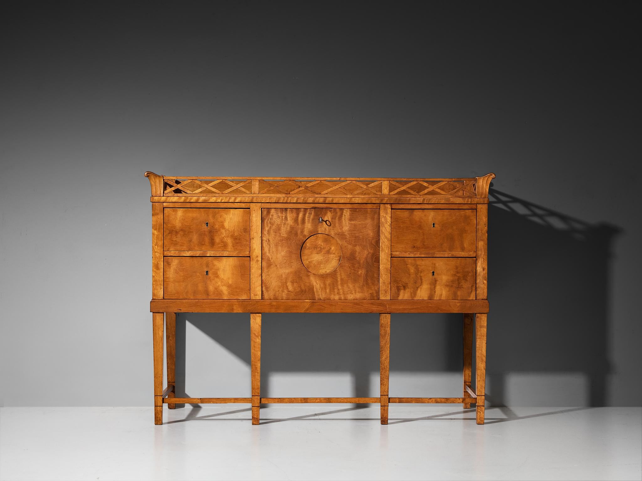 Johan Rohde Unique Sideboard in Birchwood