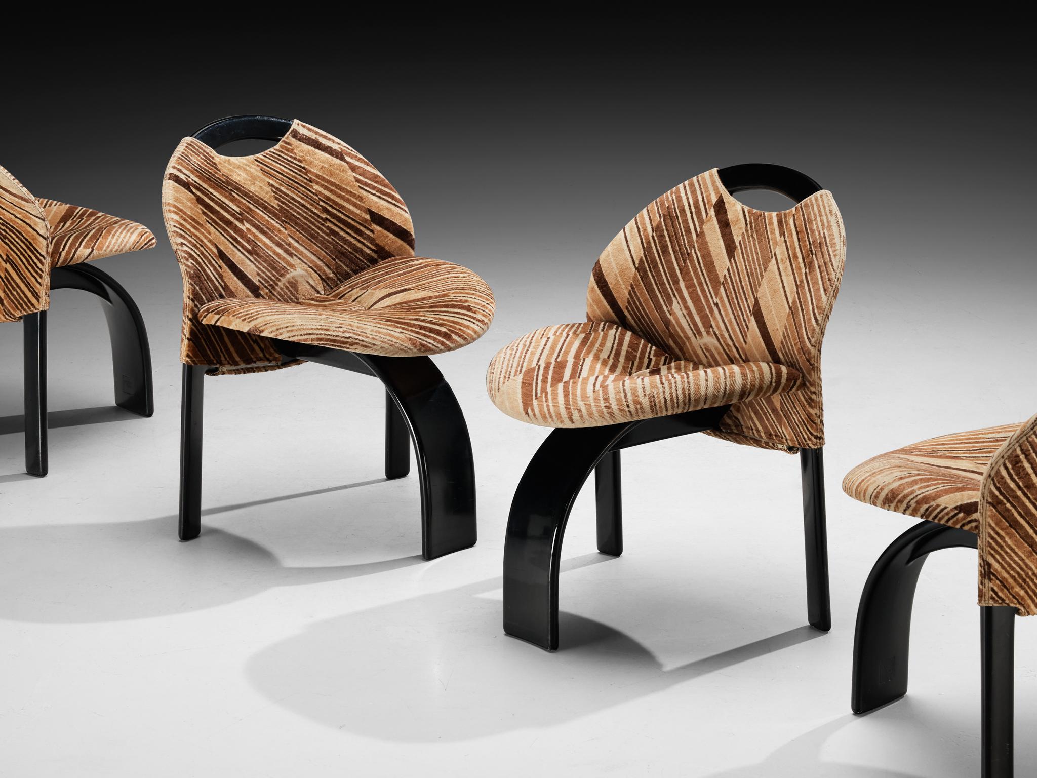 Giovanni Offredi for Saporiti 'Sail' Chairs