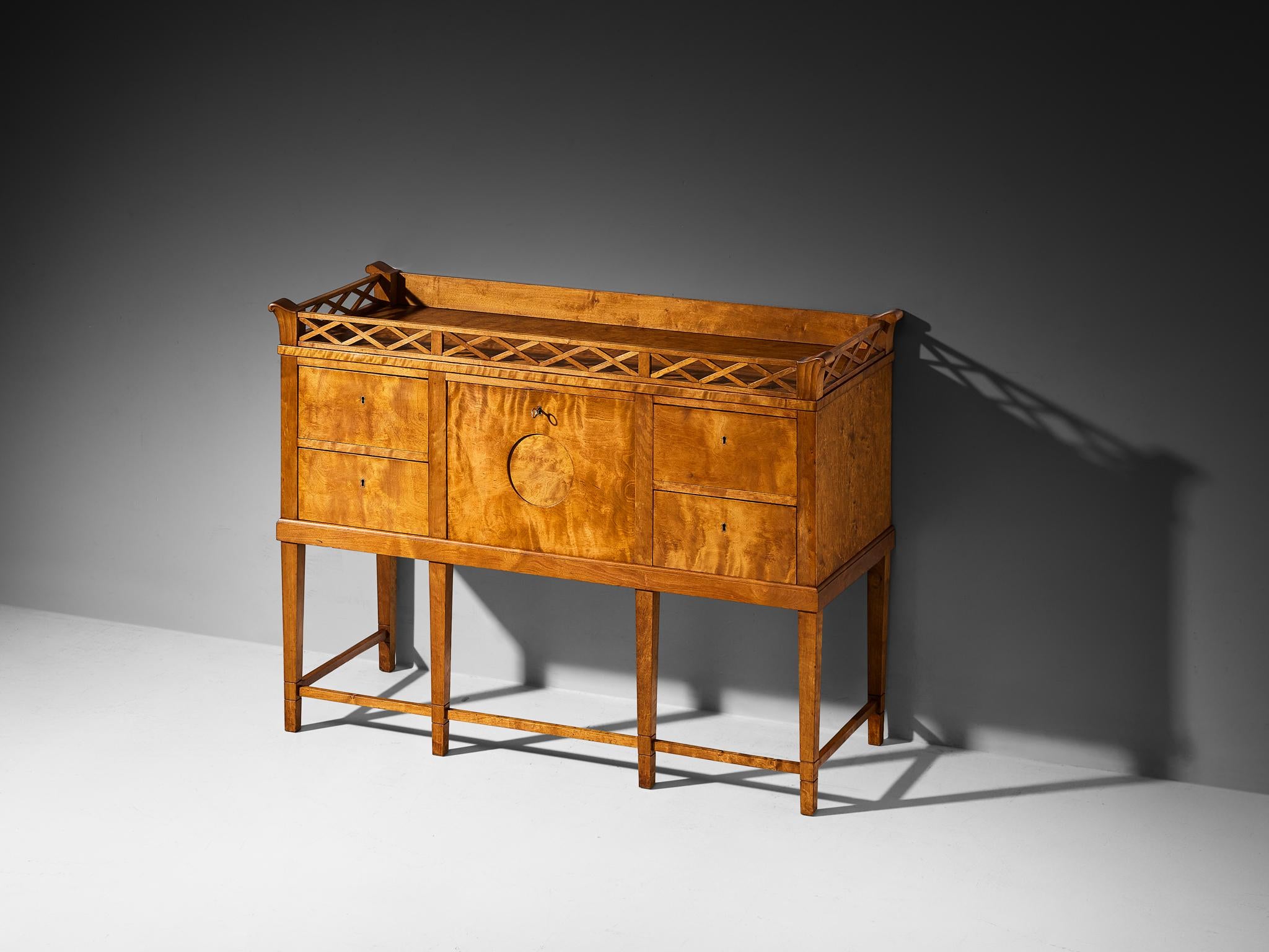 Johan Rohde Unique Sideboard in Birchwood